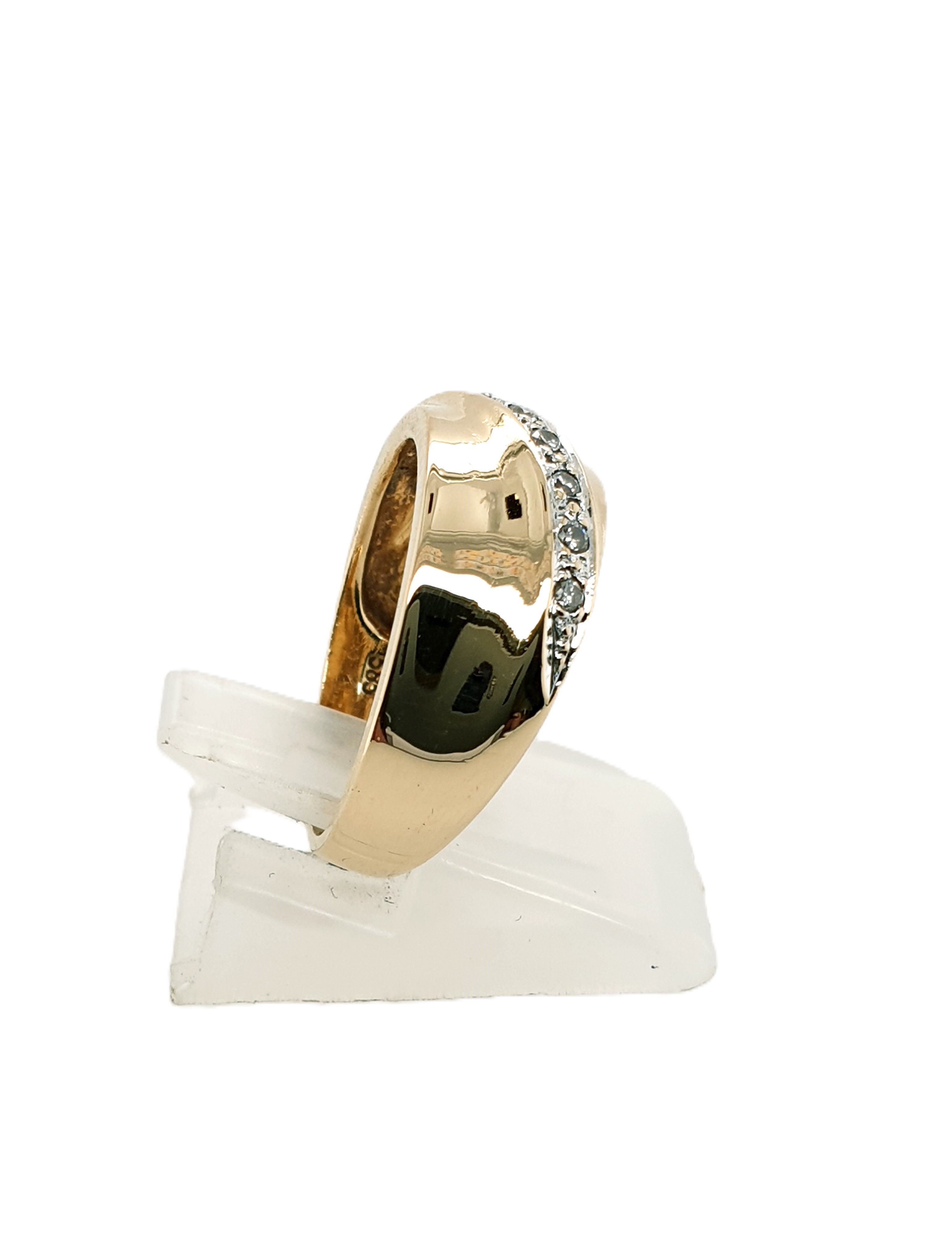 Brillant Gold Ring 585/14kt Gr.55