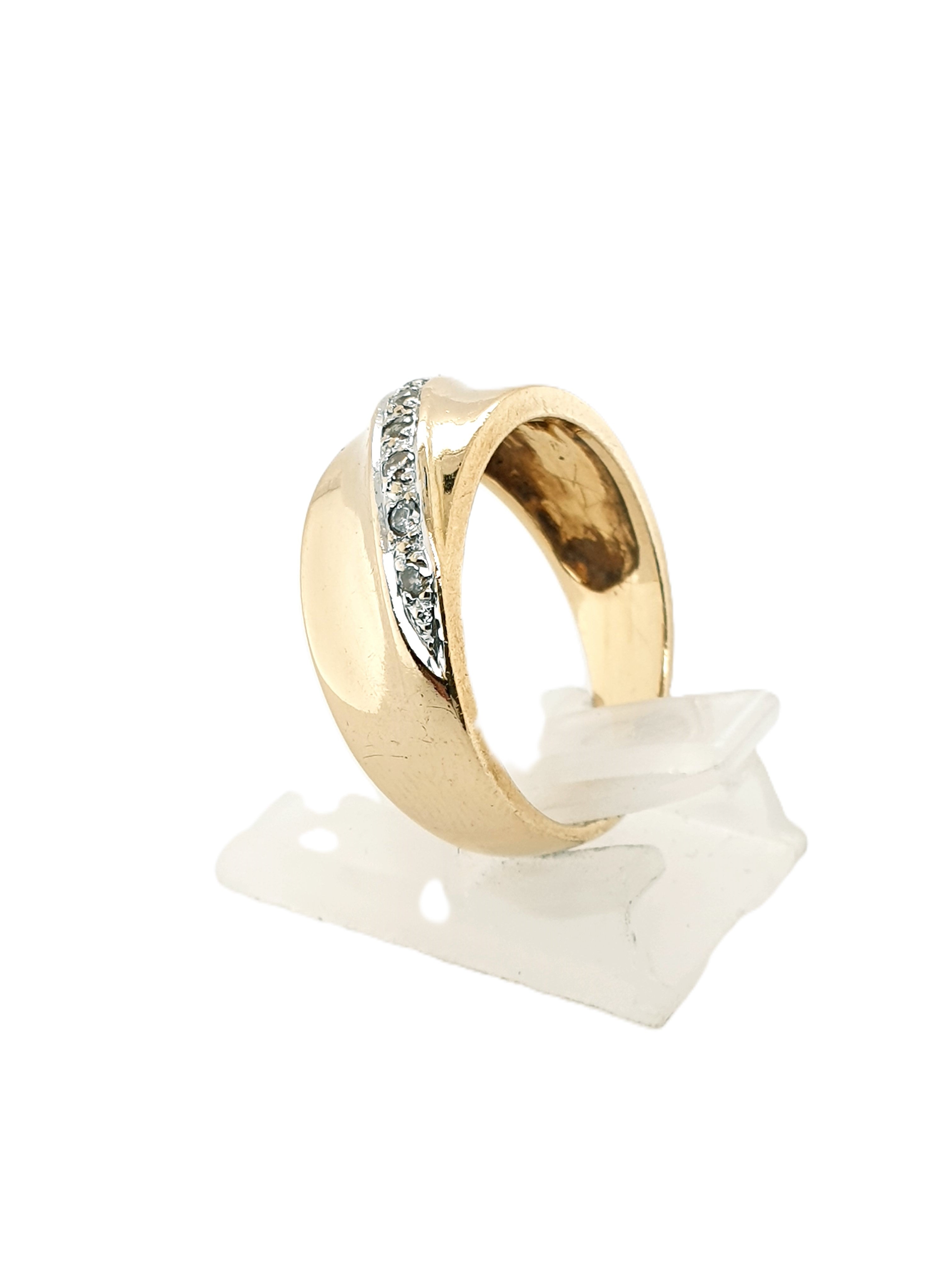 Brillant Gold Ring 585/14kt Gr.55