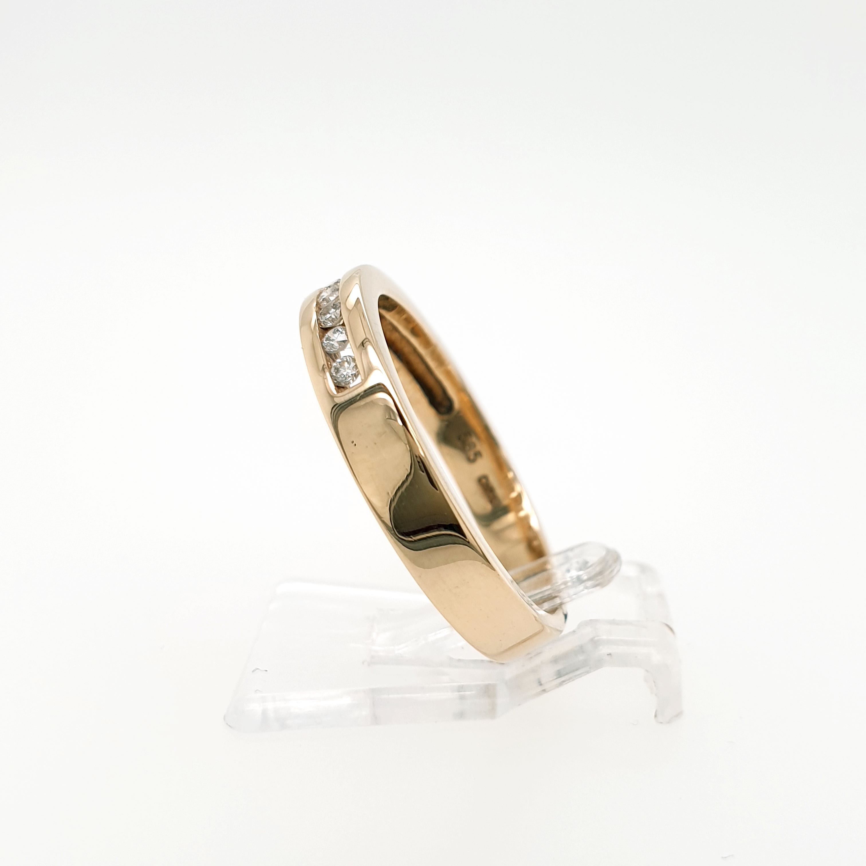 CHRIST Brillant Ring 585 Gelbgold 14kt Gr.58/18
