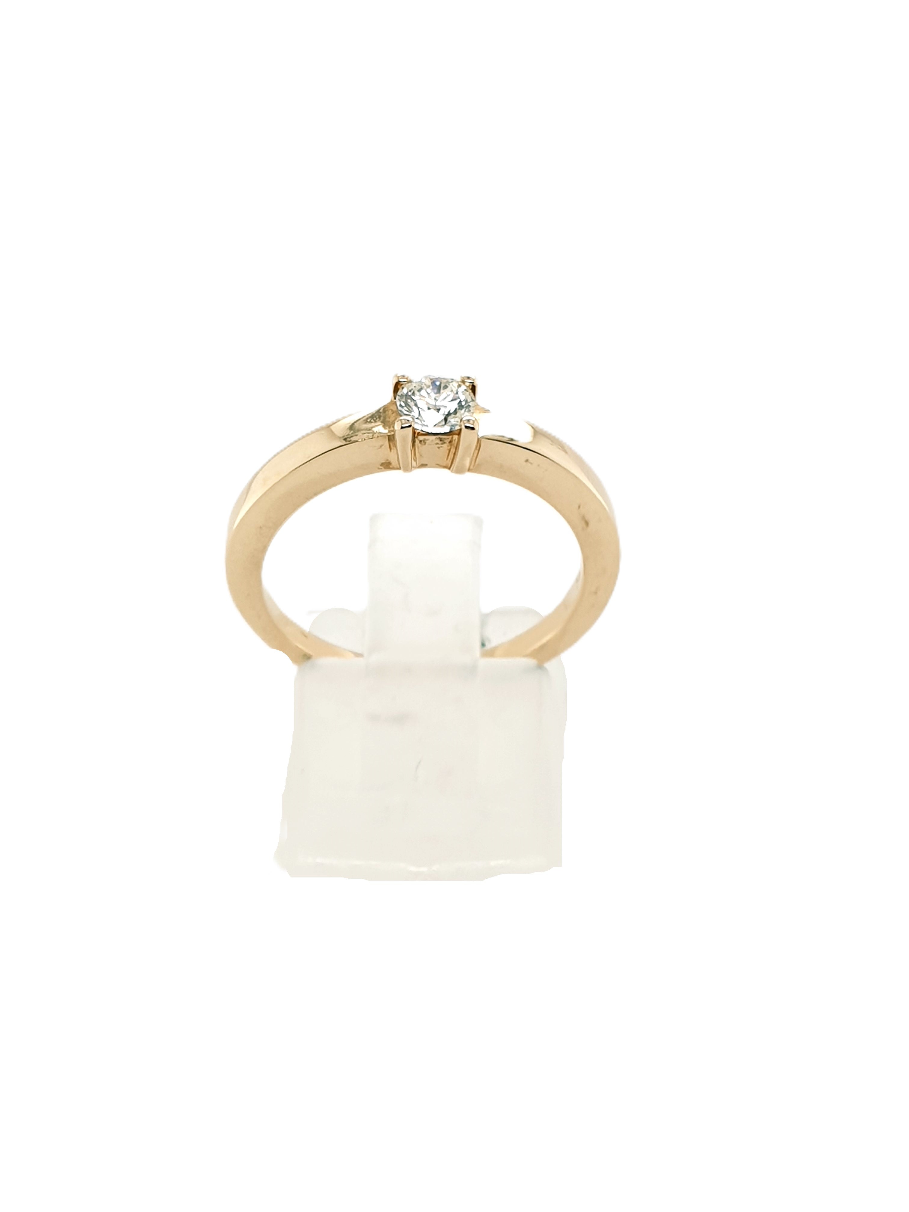 Brillant Gold Ring 585/14kt Gr.53