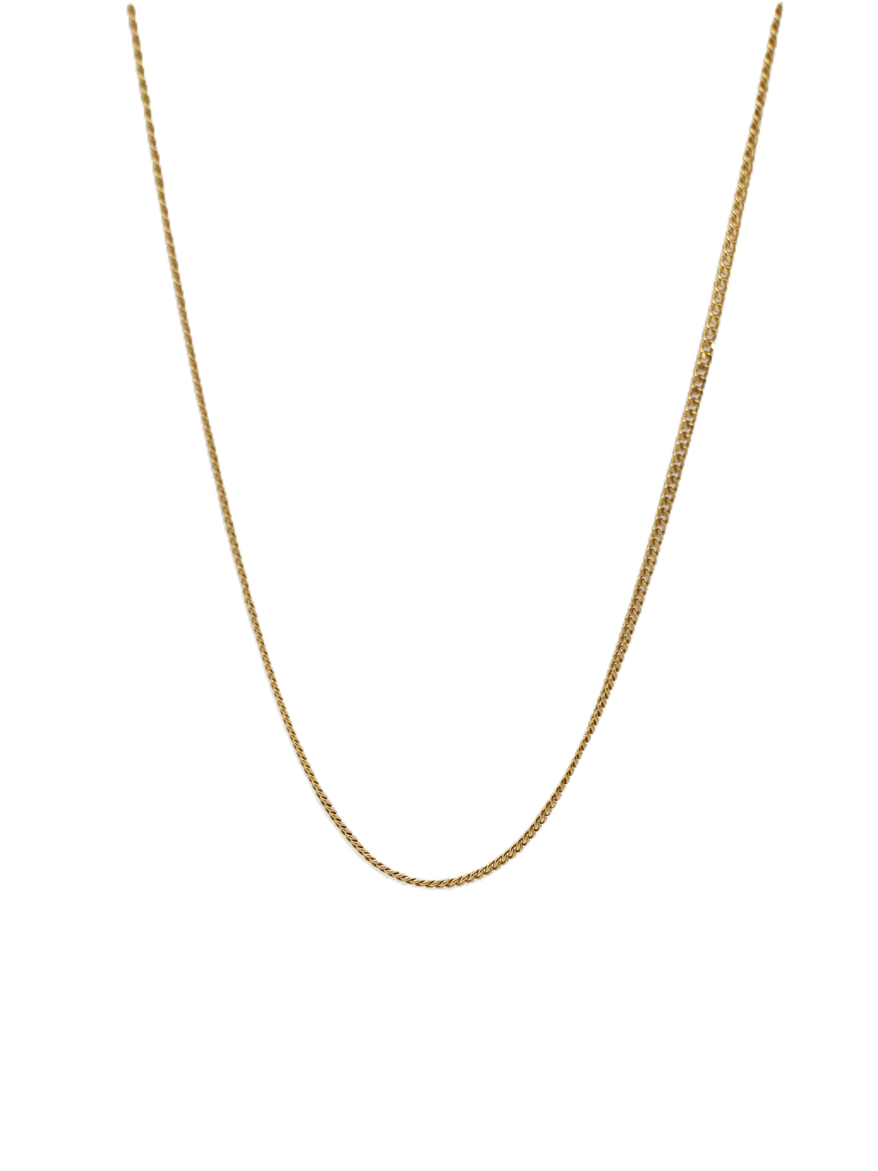 Gold Kette 585/14kt Panzerkette 45cm