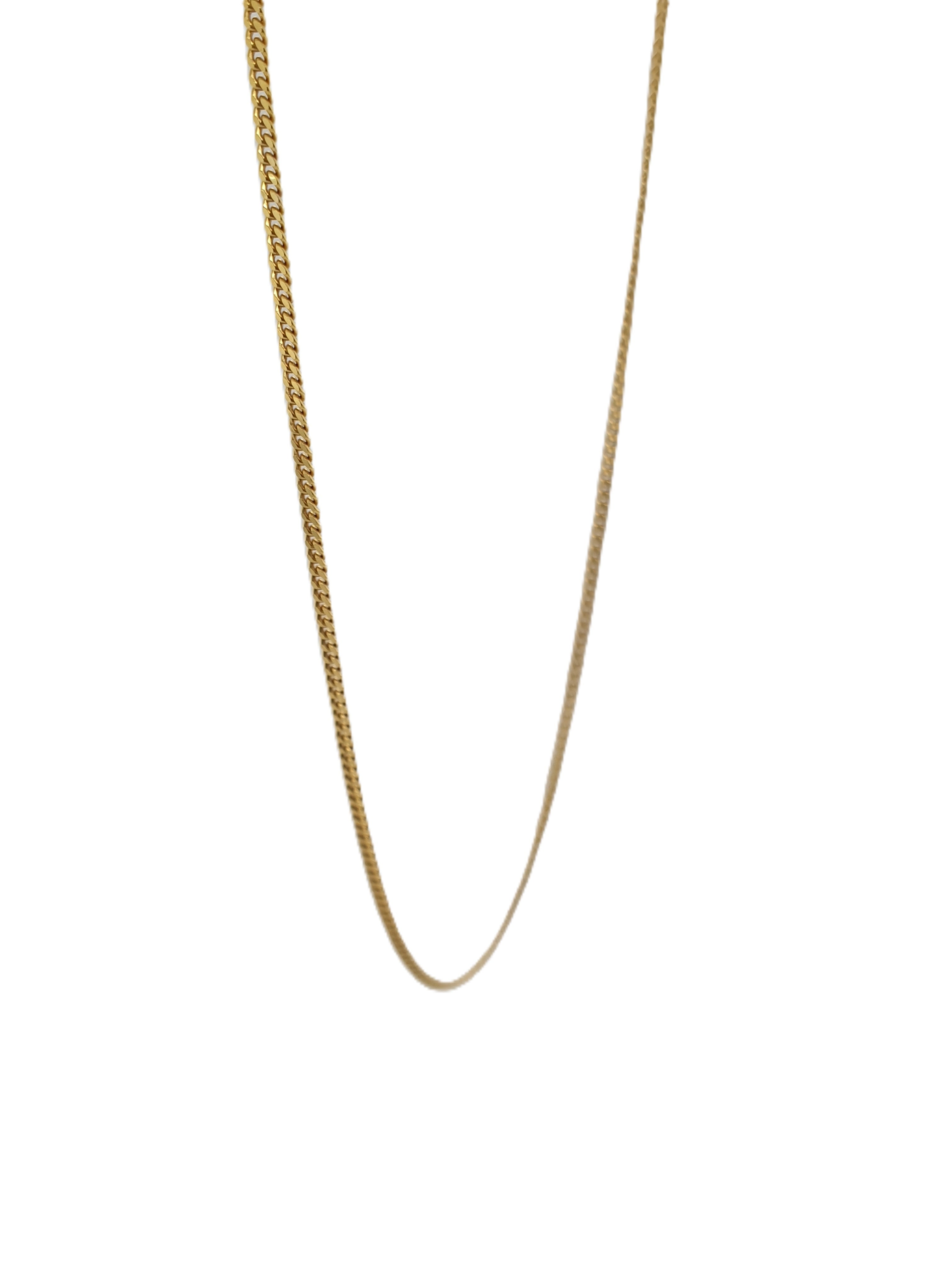 Gold Kette 585/14kt Panzerkette 45cm