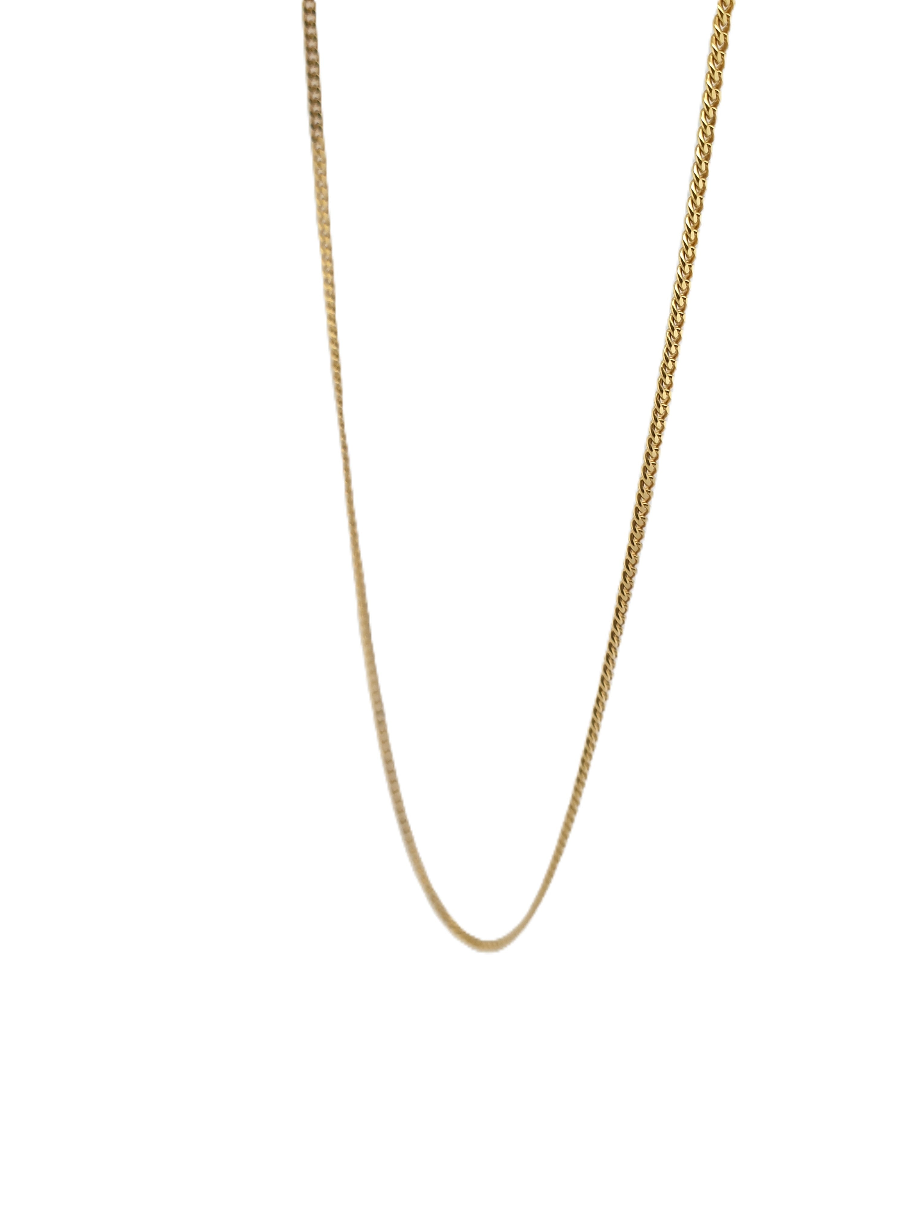 Gold Kette 585/14kt Panzerkette 45cm