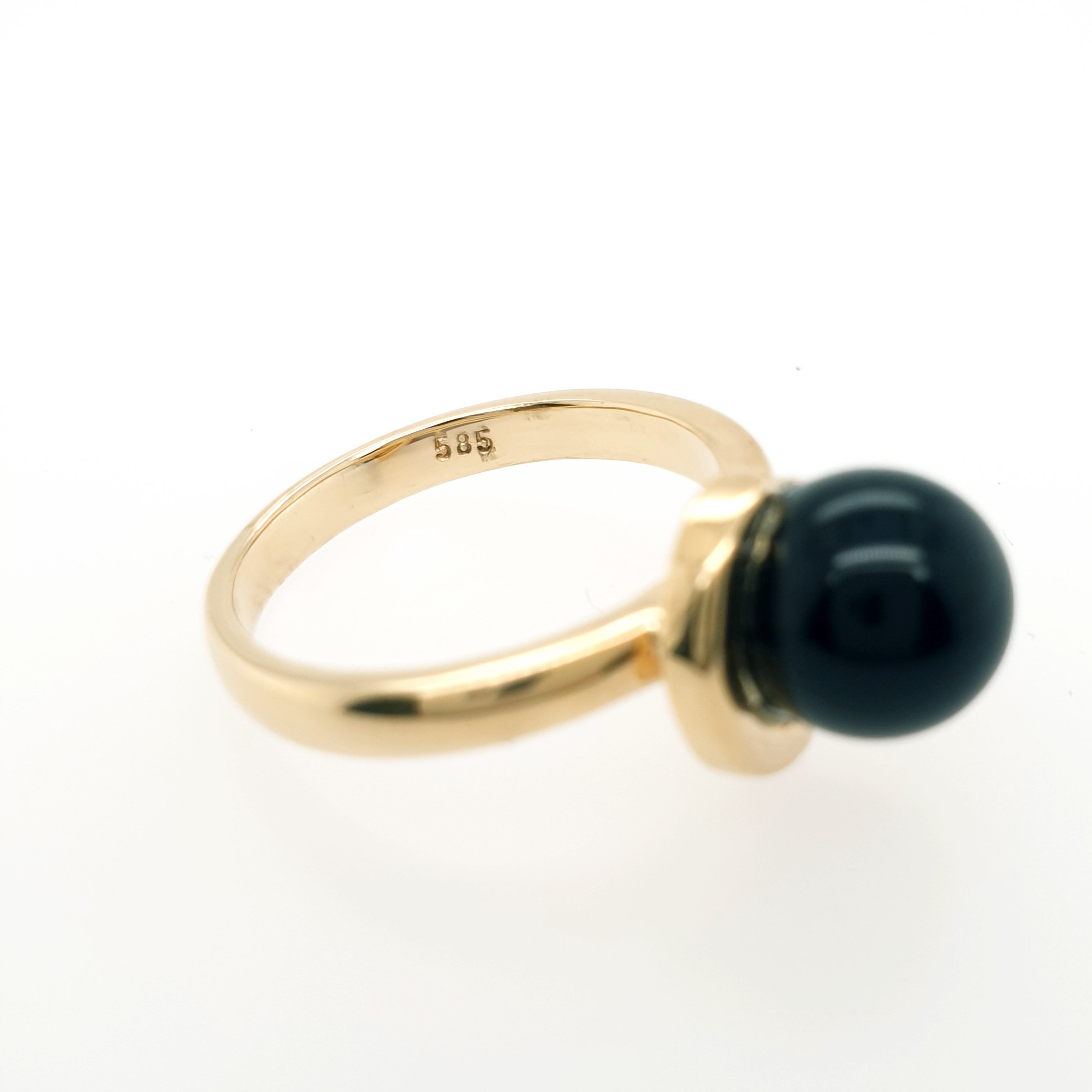 Ring Gelbgold 585 14kt Gold Gr. 53