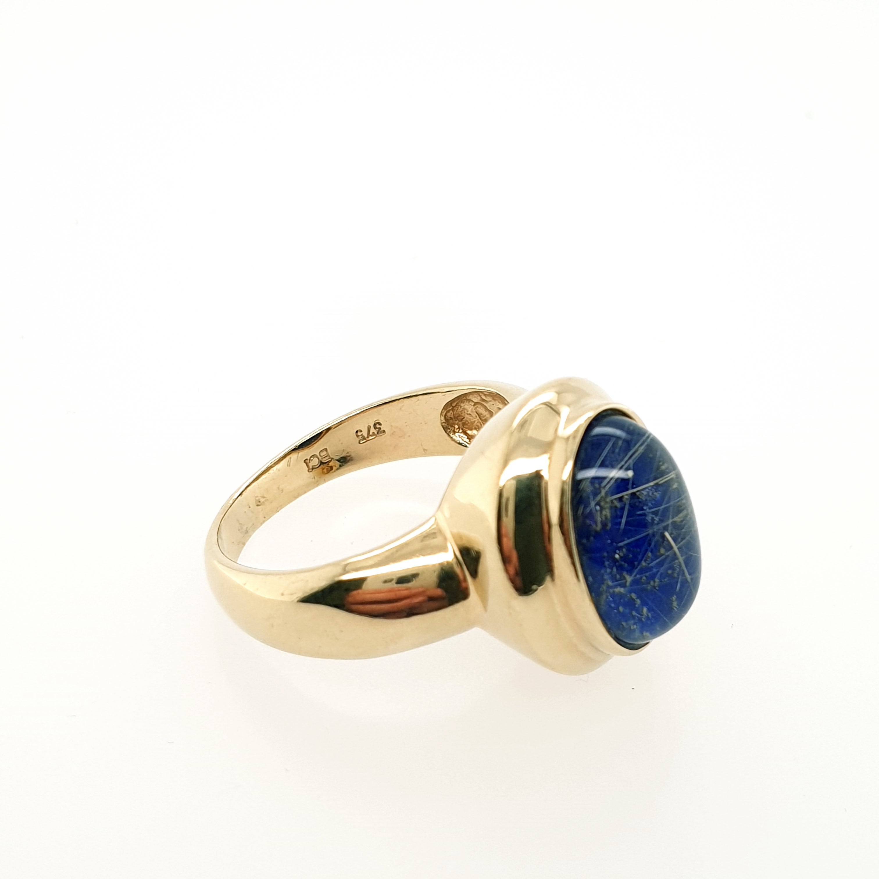 Damenring Goldring 375/9kt Gelbgold Schmuckstein Gr.61