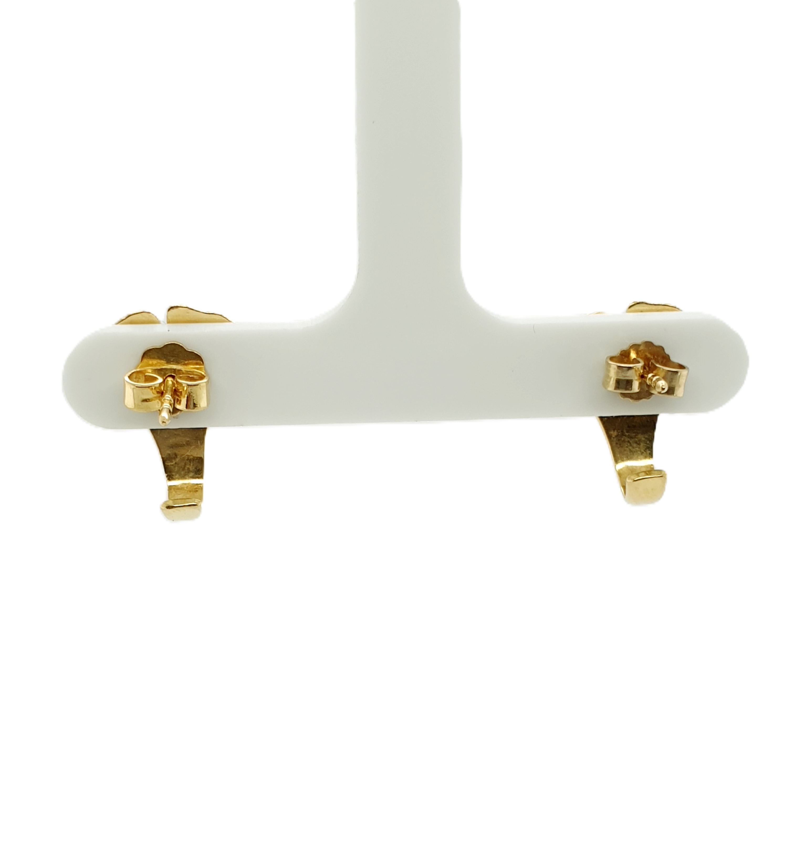 Gold Ohrringe 750/18kt