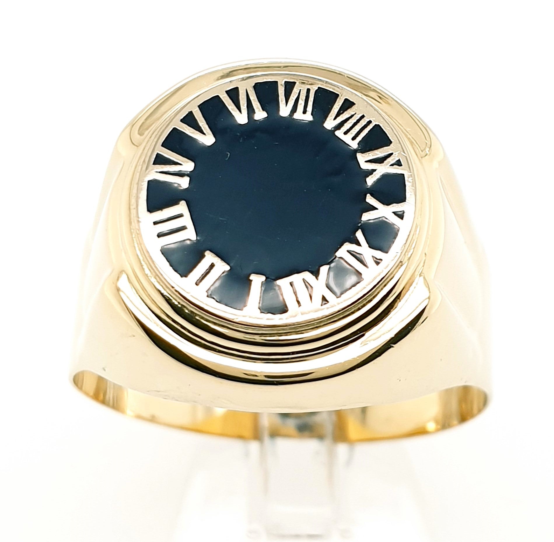 Ring Gelbgold 585 14 Karat Gold Gr.67
