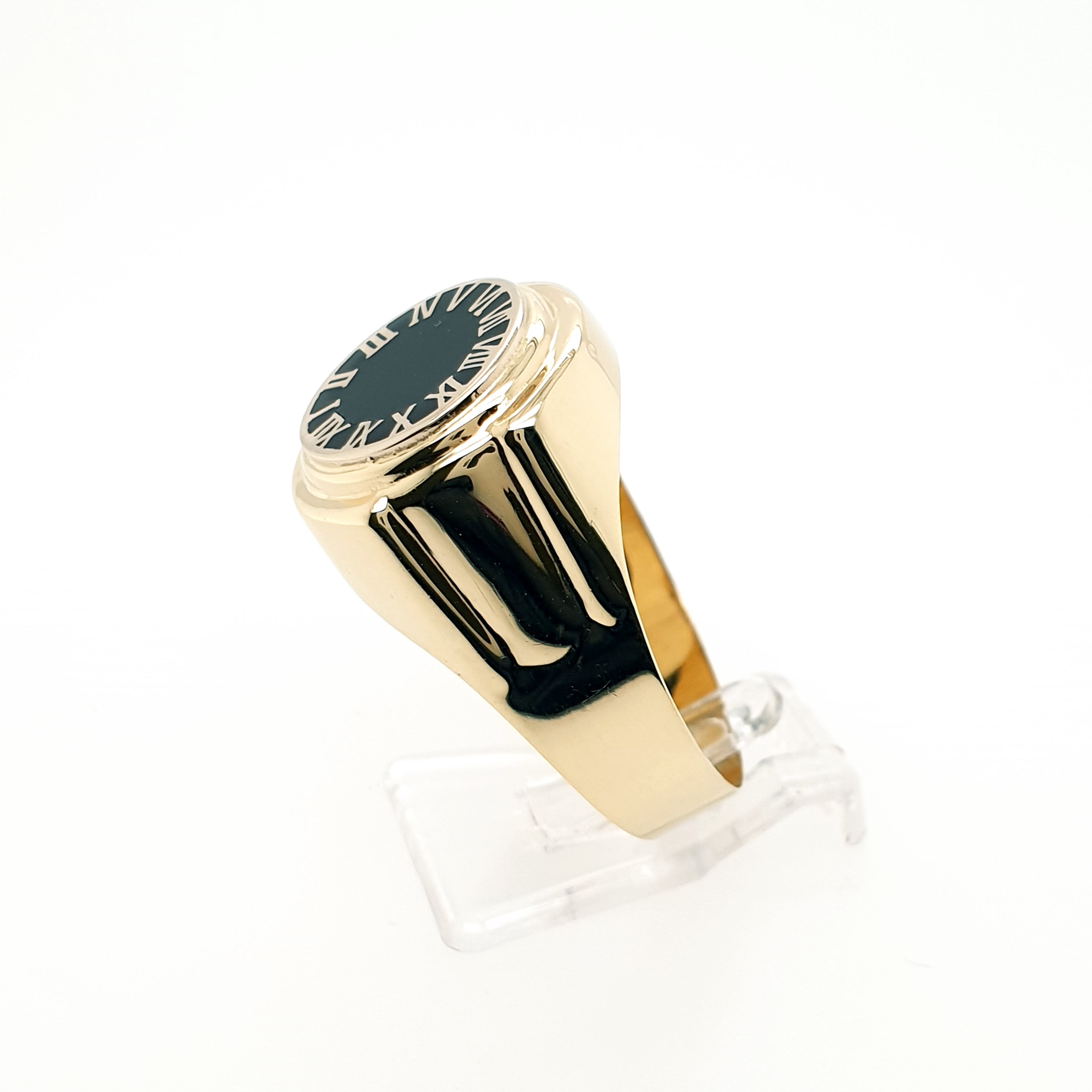 Ring Gelbgold 585 14 Karat Gold Gr.67