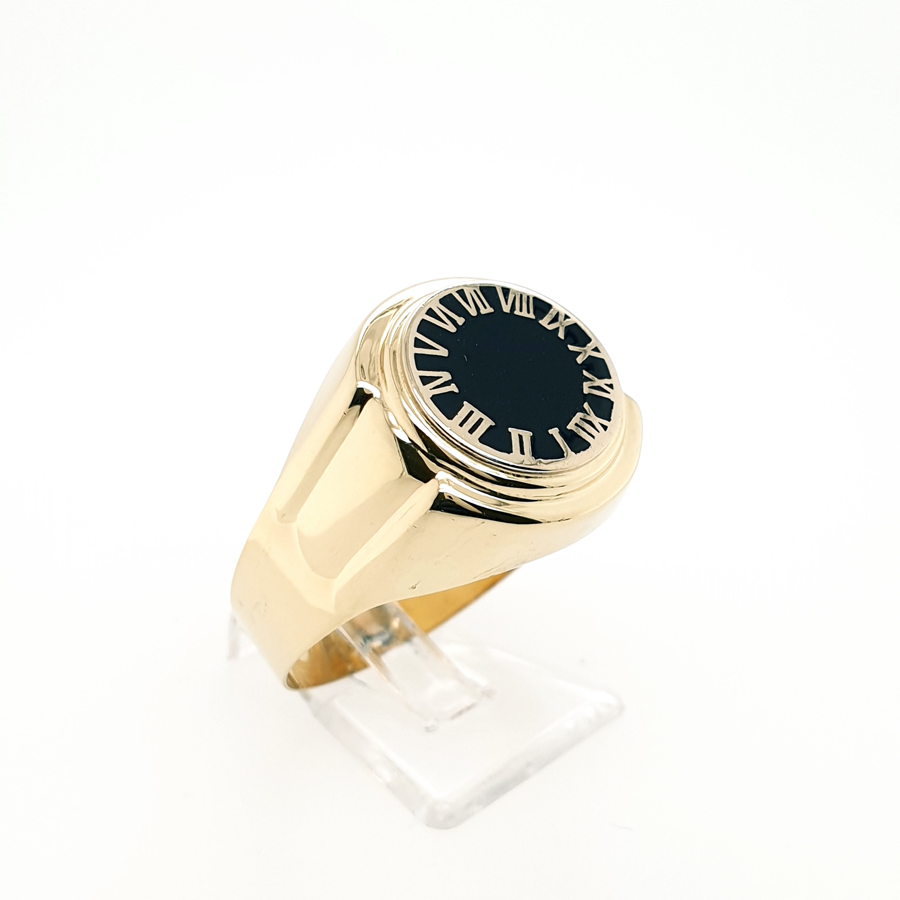 Ring Gelbgold 585 14 Karat Gold Gr.67