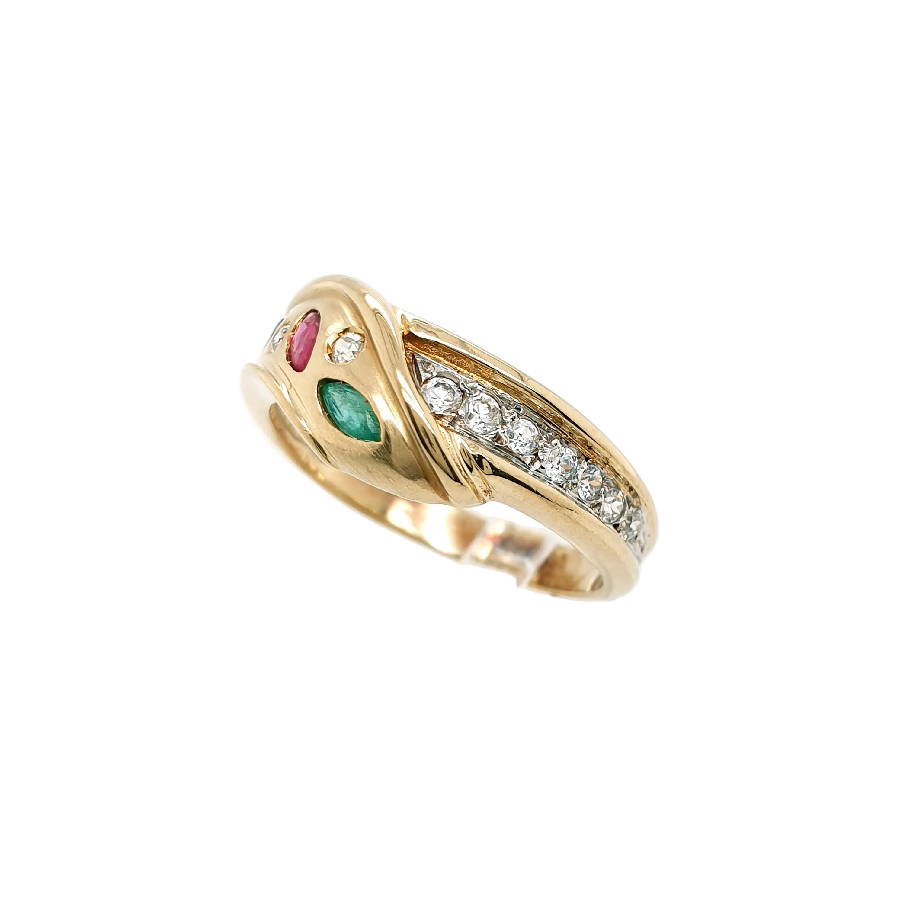 Ring Goldring 585/14kt Gelbgold Zirkonia Gr.61
