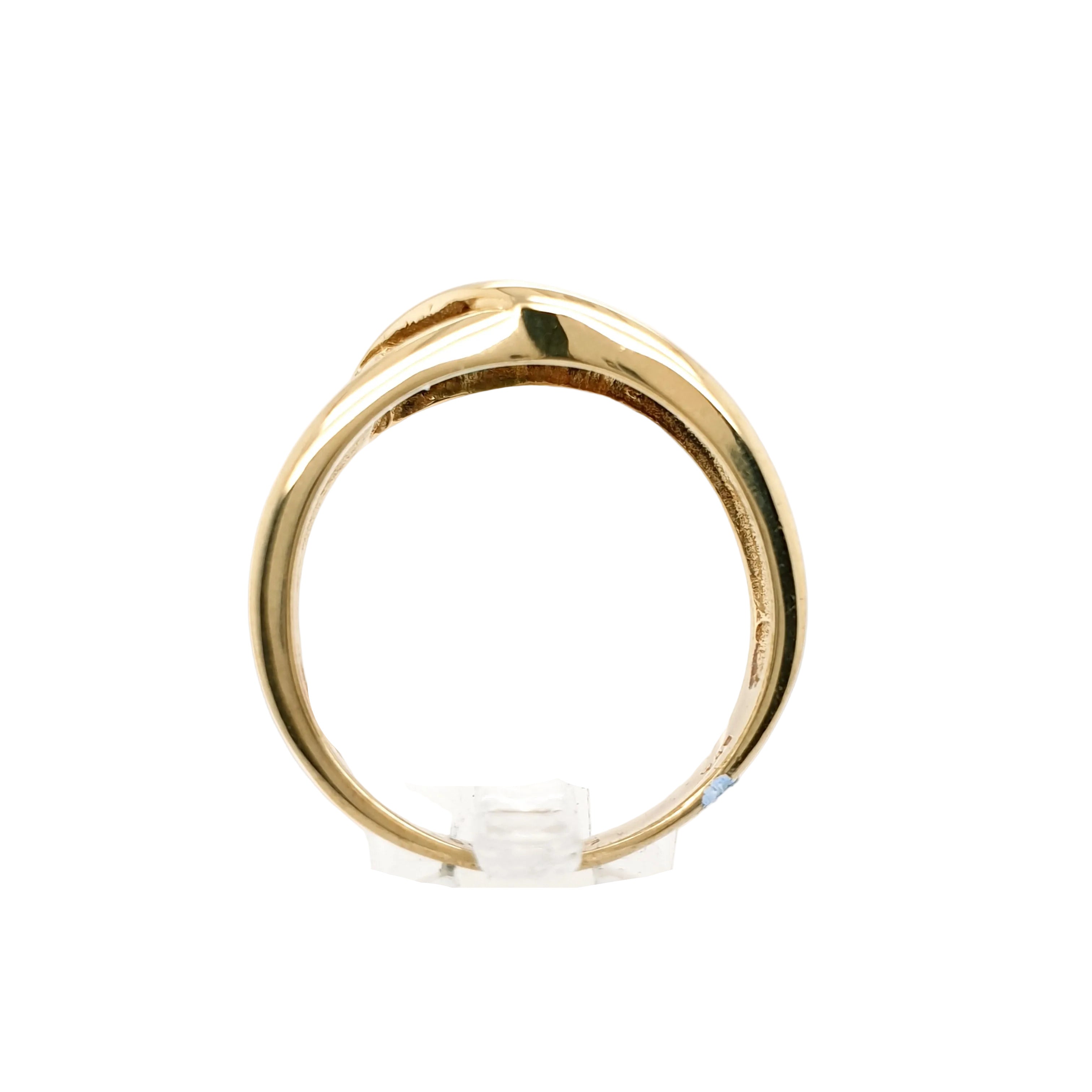 Ring Goldring 585/14kt Gelbgold Zirkonia Gr.61
