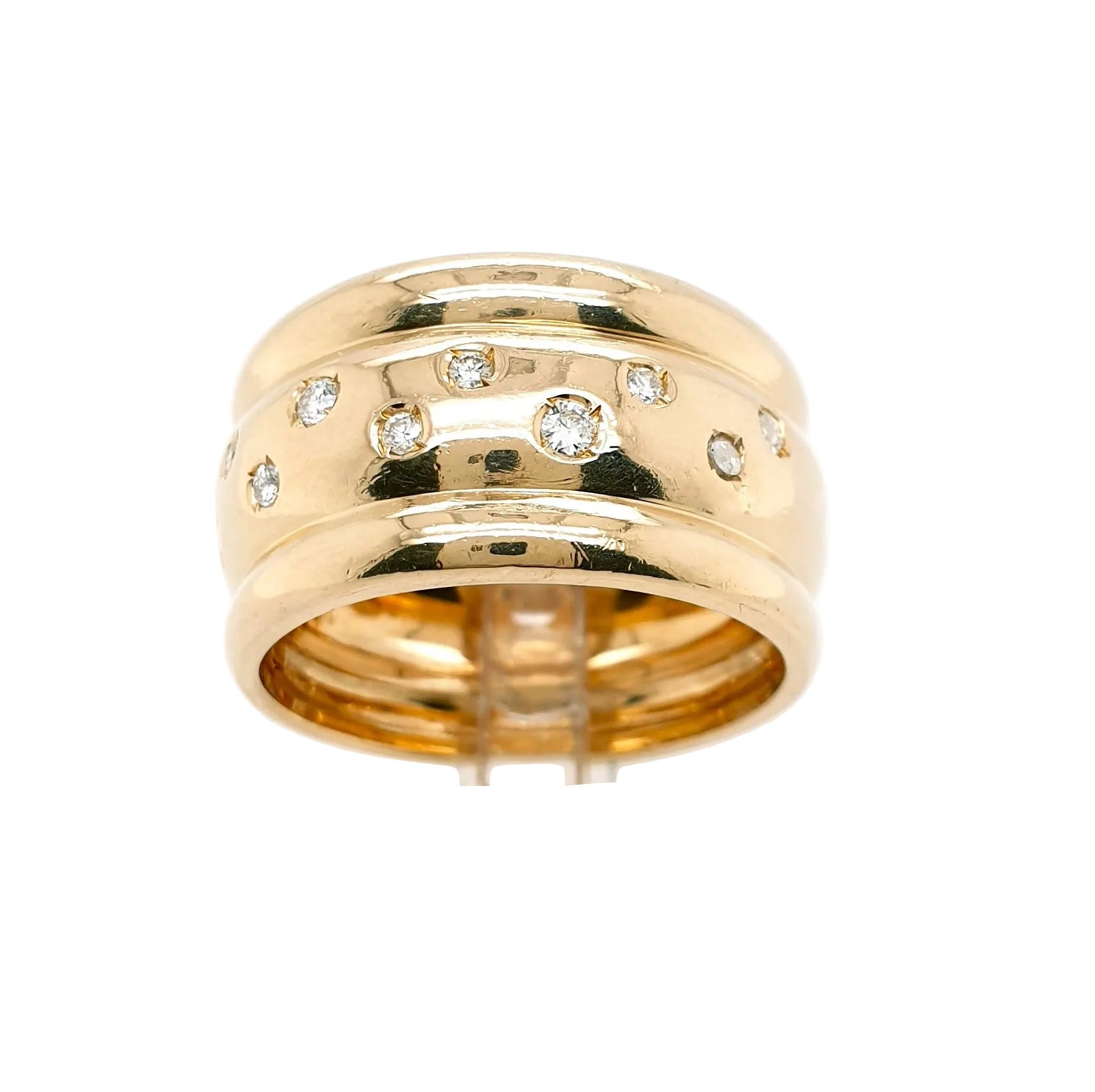 Ring Brillanten Gelbgold 585 14kt Gold Gr.57