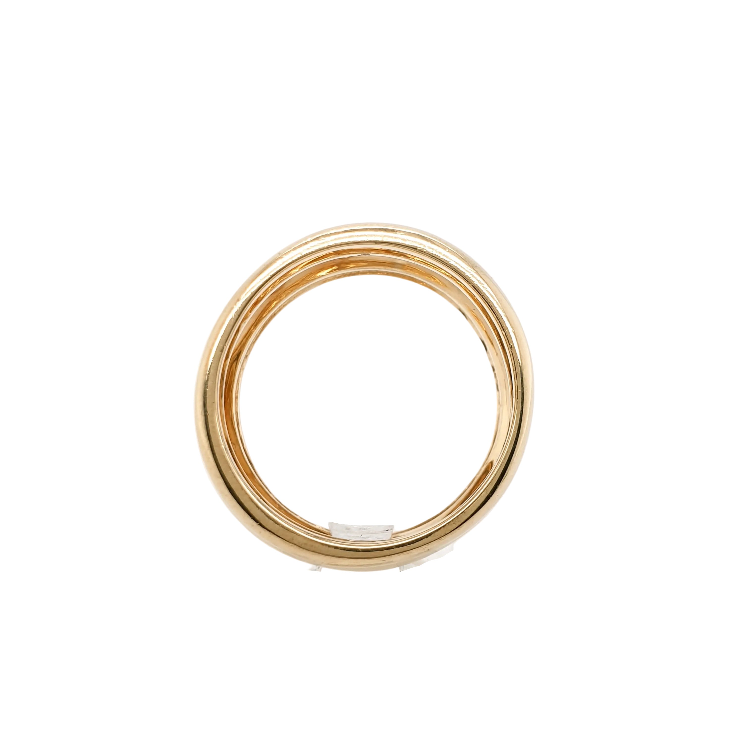 Ring Brillanten Gelbgold 585 14kt Gold Gr.57