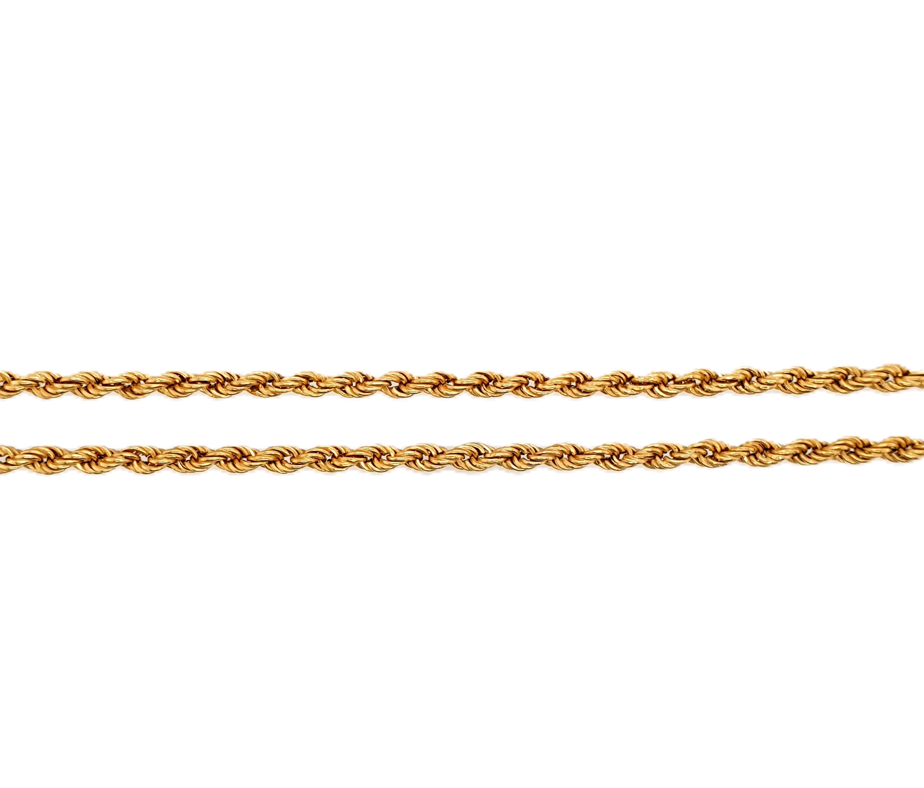 Gold Kordelkette 333/8kt 82cm