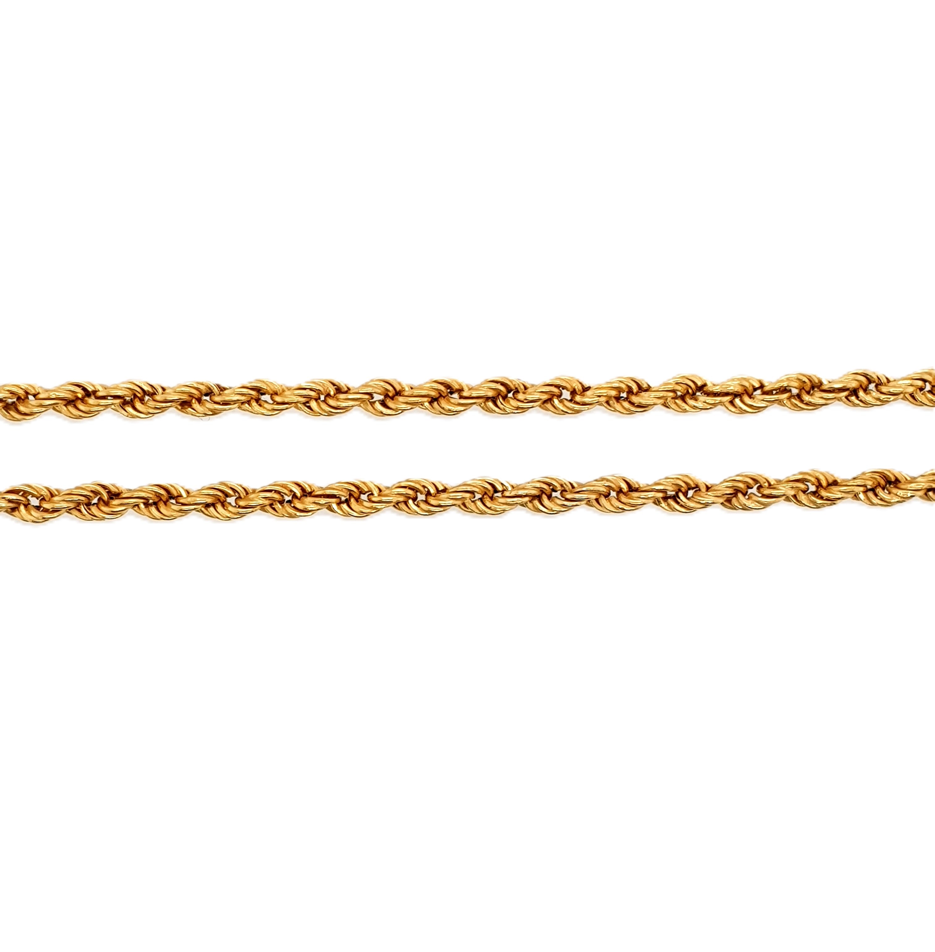 Gold Kordelkette 333/8kt 82cm