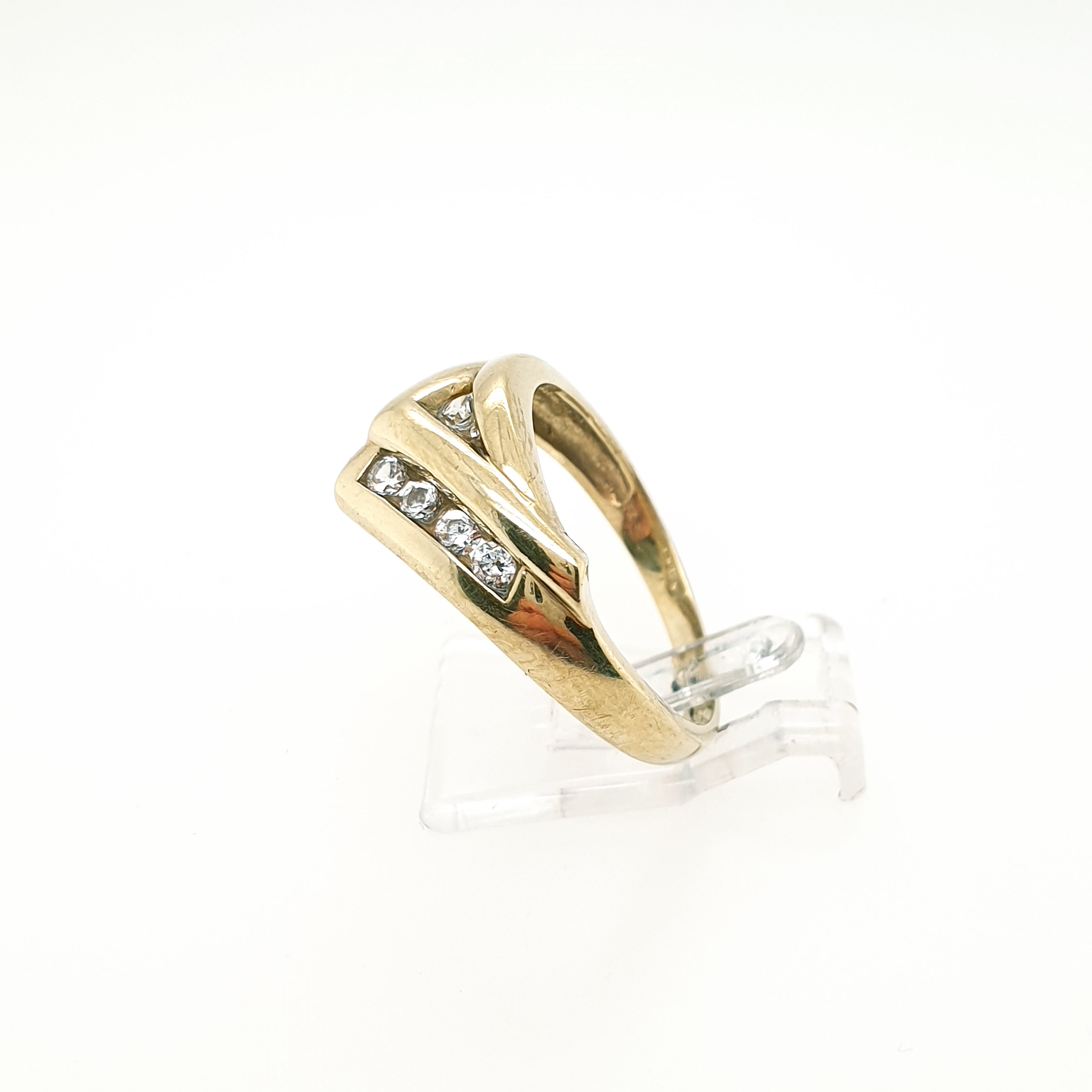 Ring Goldring Zirkonia 333/8 kt Gelbgold Gr.59