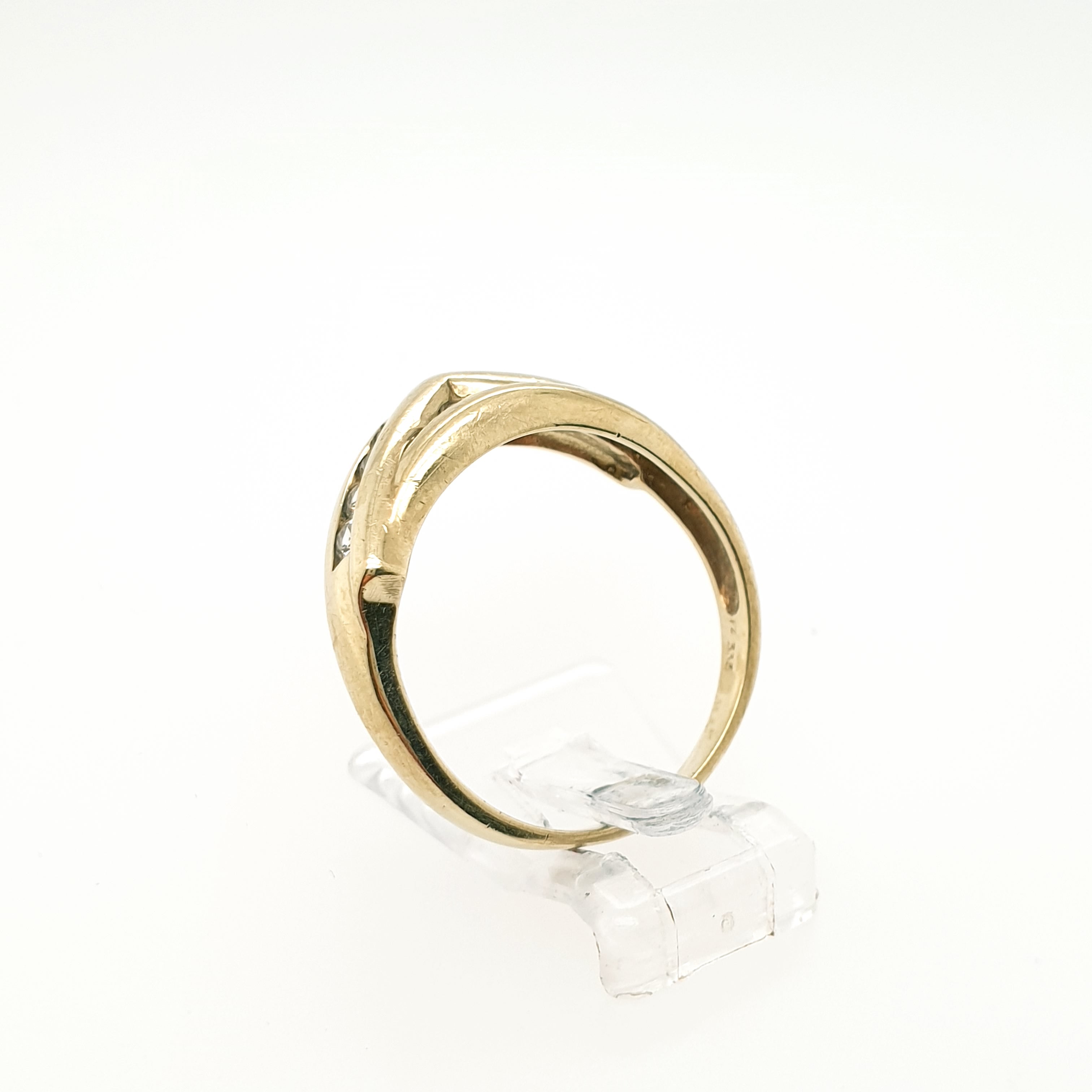 Ring Goldring Zirkonia 333/8 kt Gelbgold Gr.59