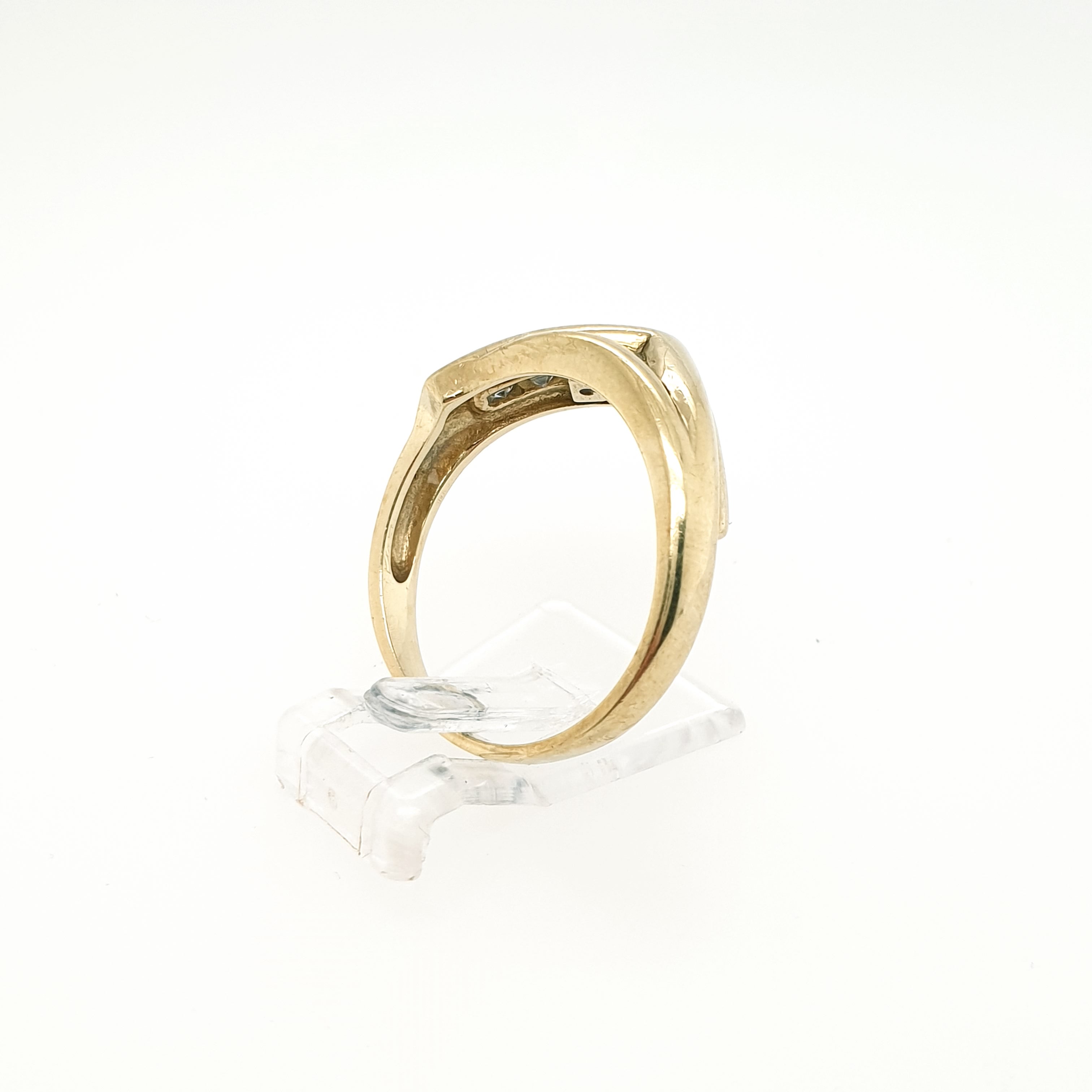 Ring Goldring Zirkonia 333/8 kt Gelbgold Gr.59