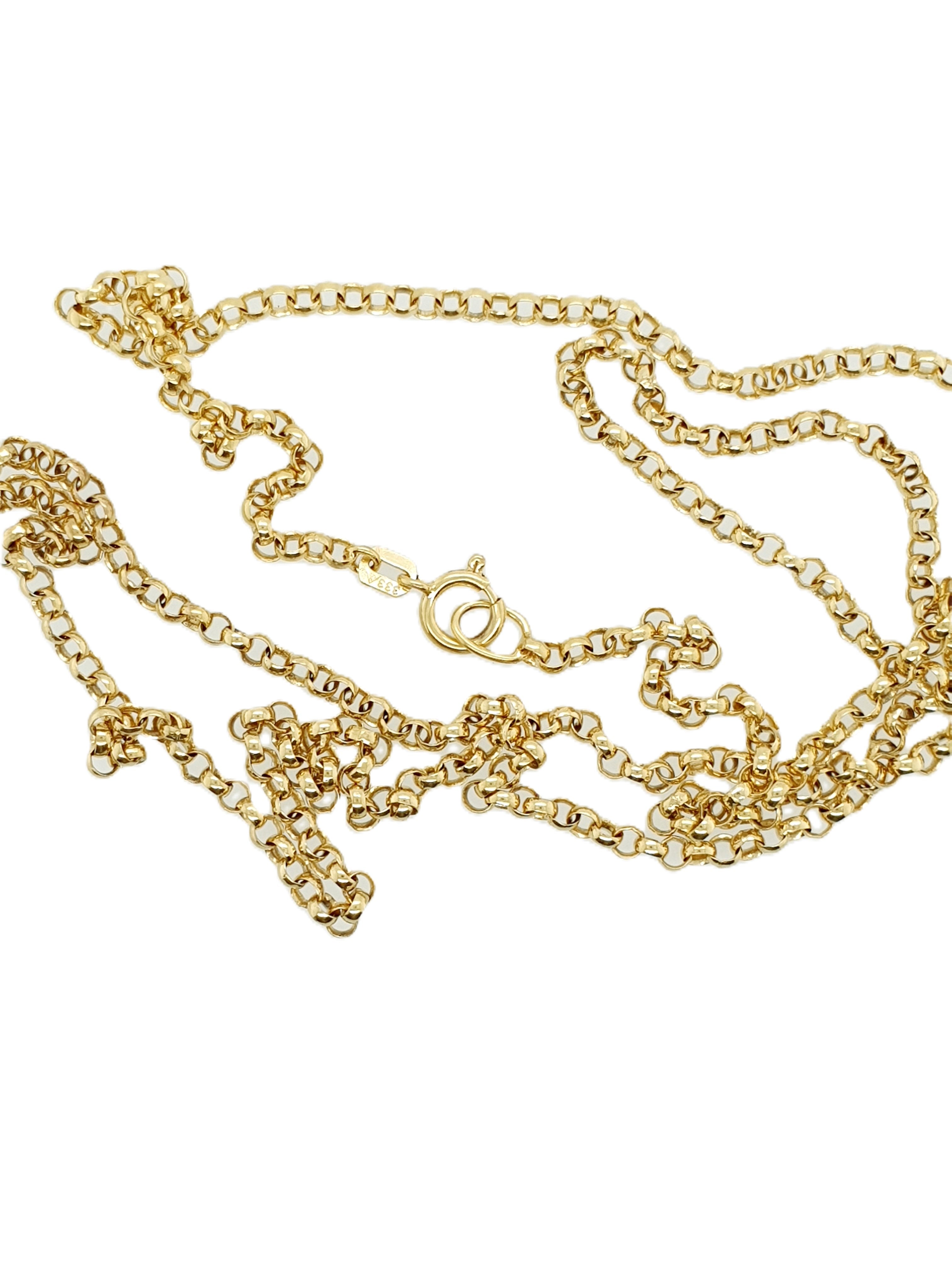 Gold Erbskette 333/8kt 86cm