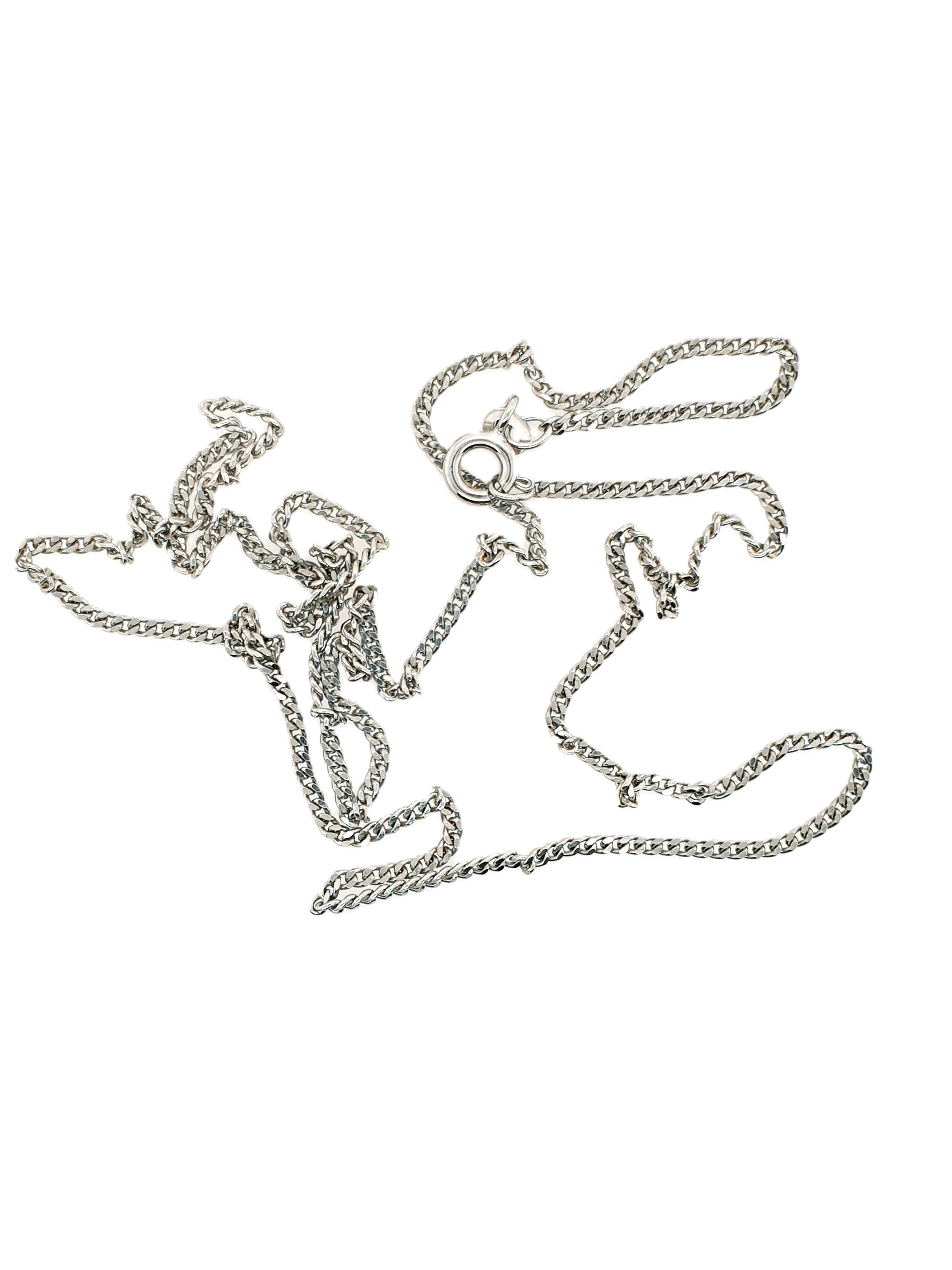 Weißgold Kette 585/14kt 53cm