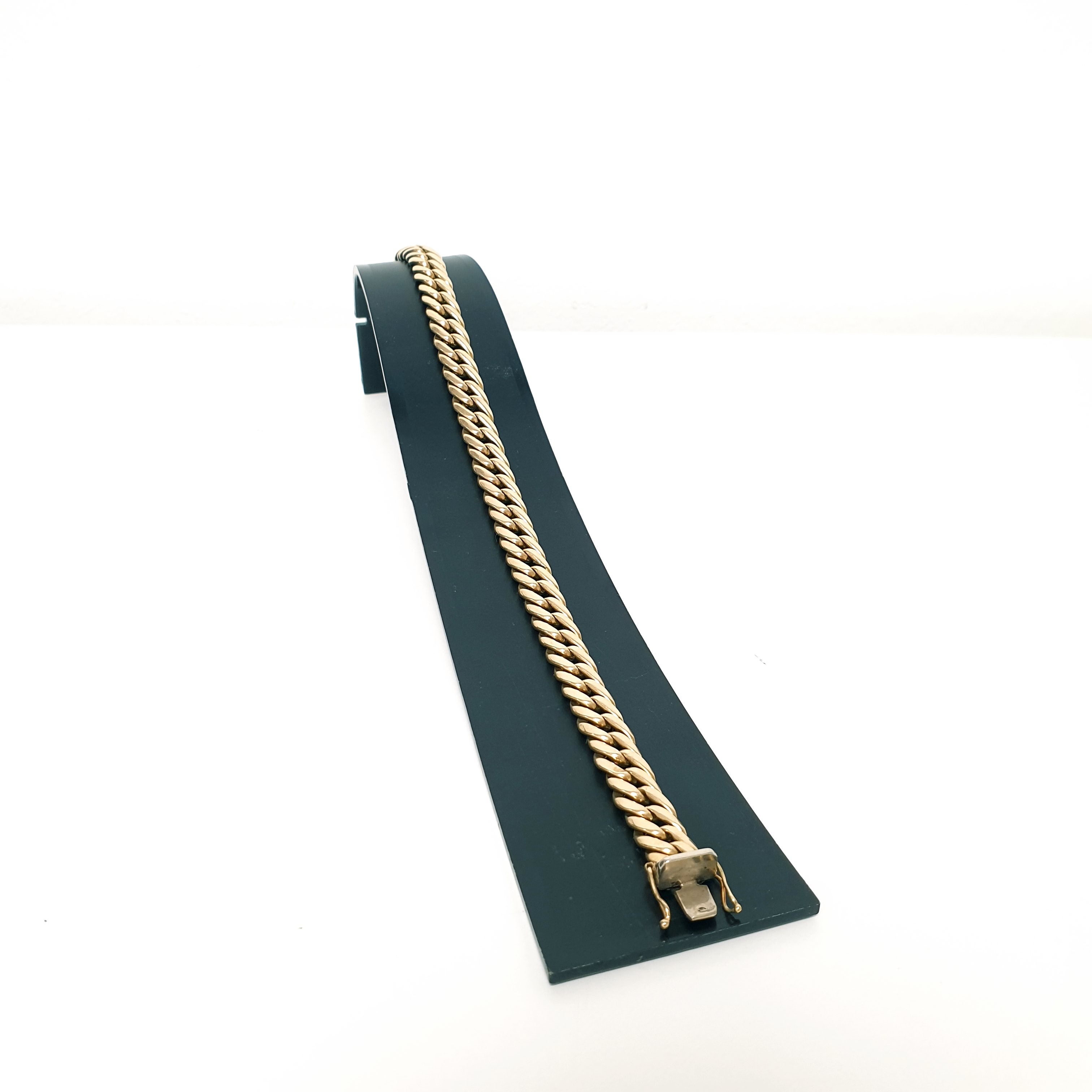 Panzerarmband 585 Gelbgold 14kt Länge: 21cm Armband