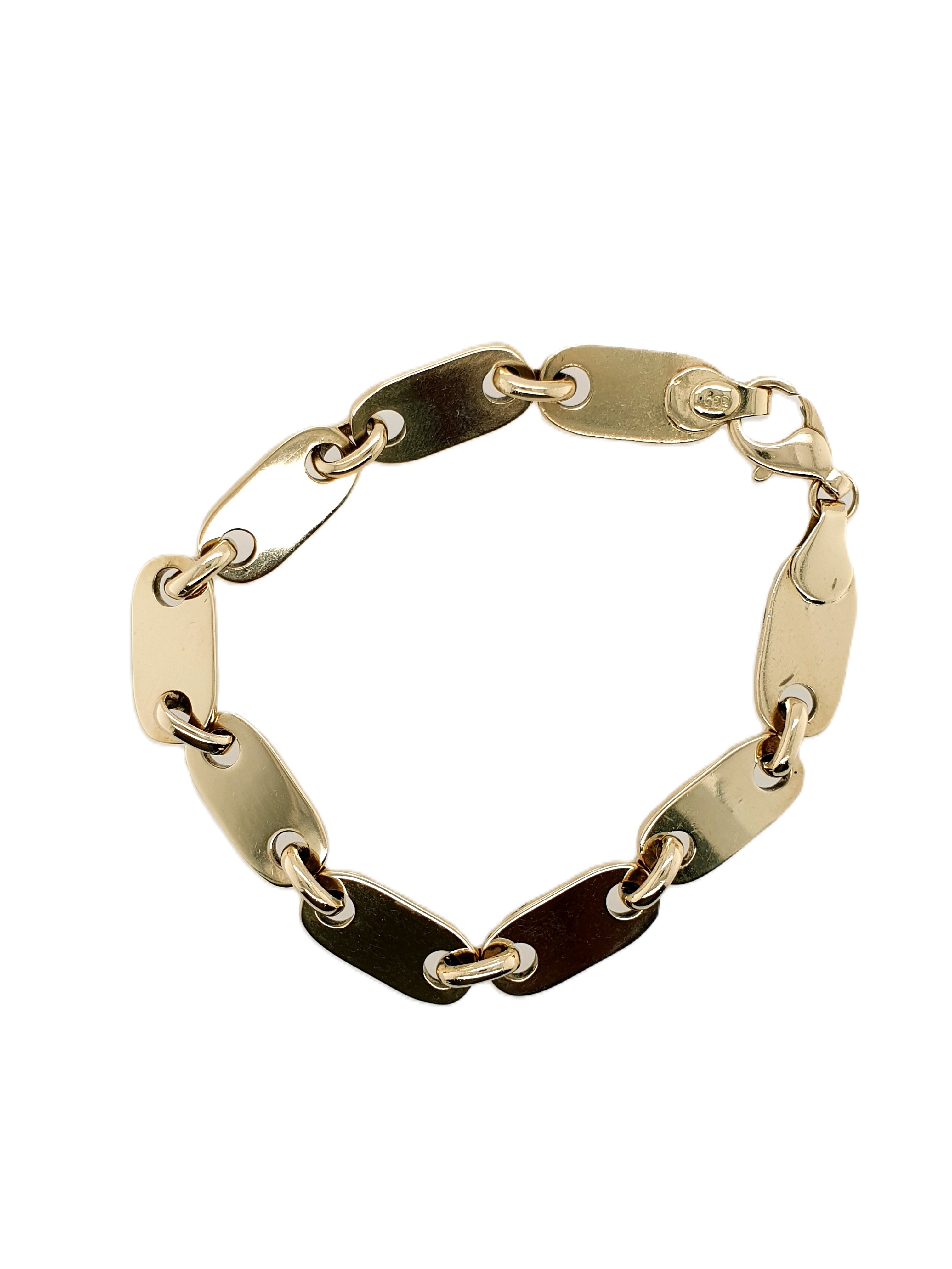 Plattenarmband Gold 585/14kt