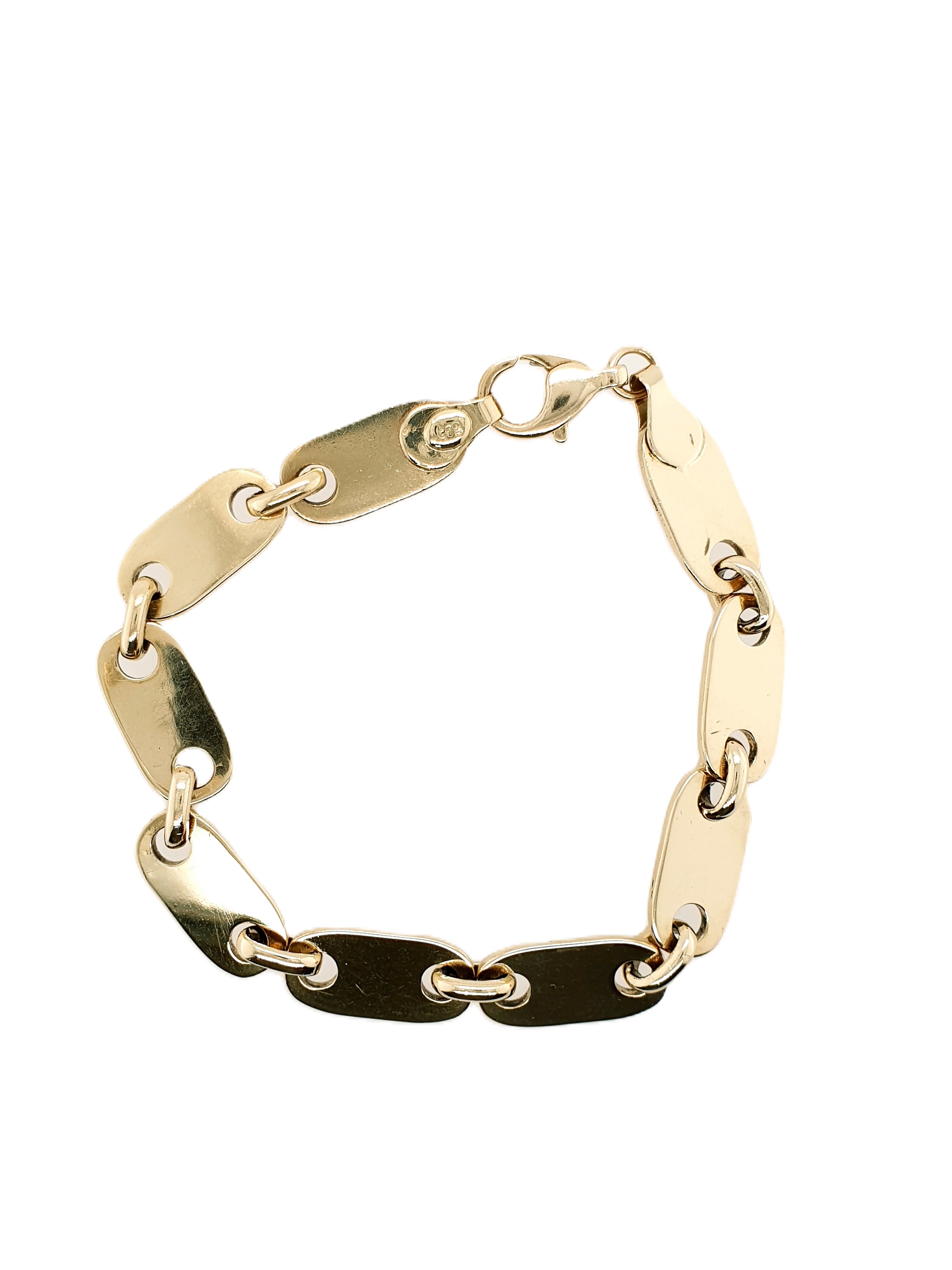 Plattenarmband Gold 585/14kt
