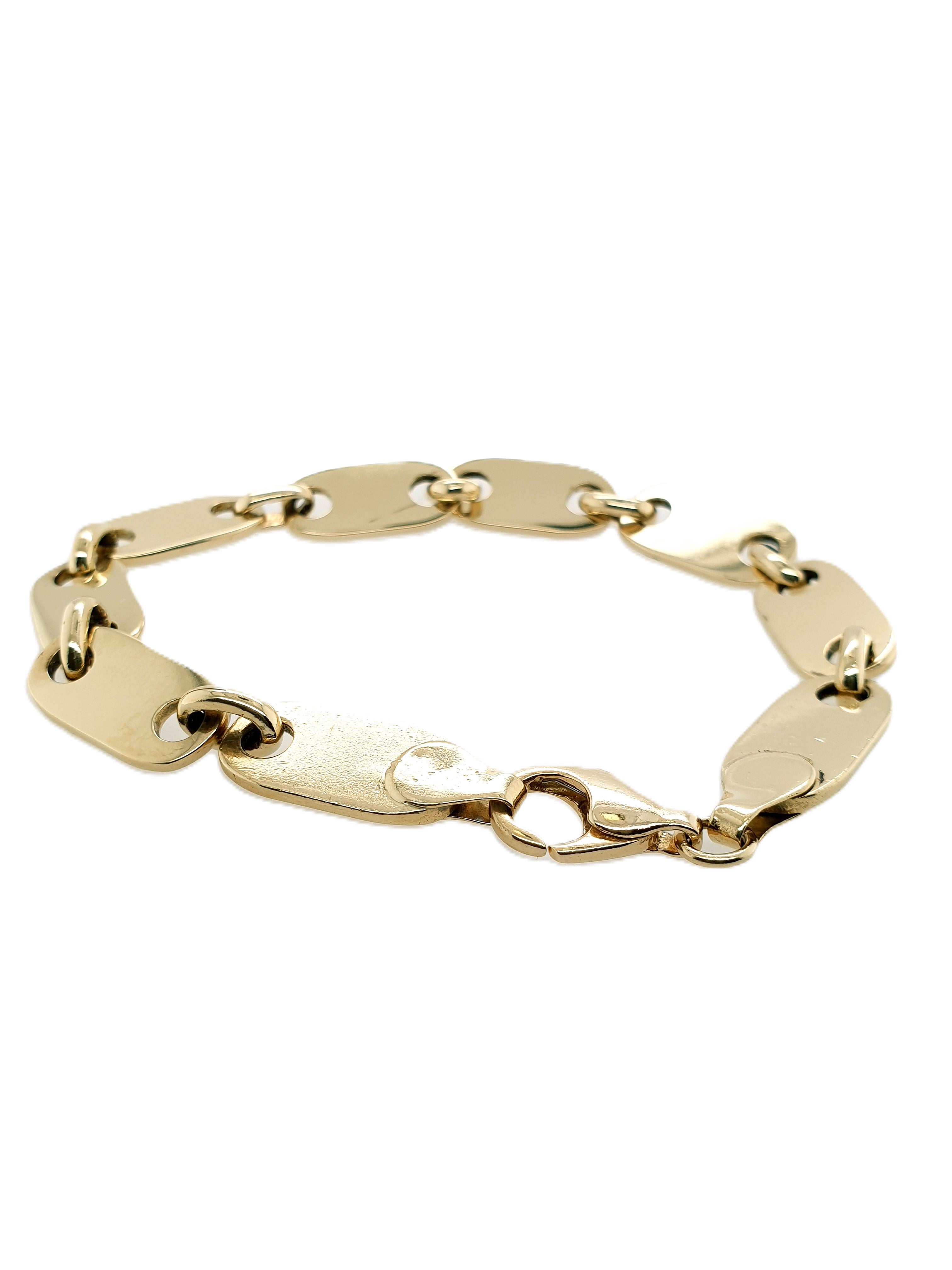 Plattenarmband Gold 585/14kt