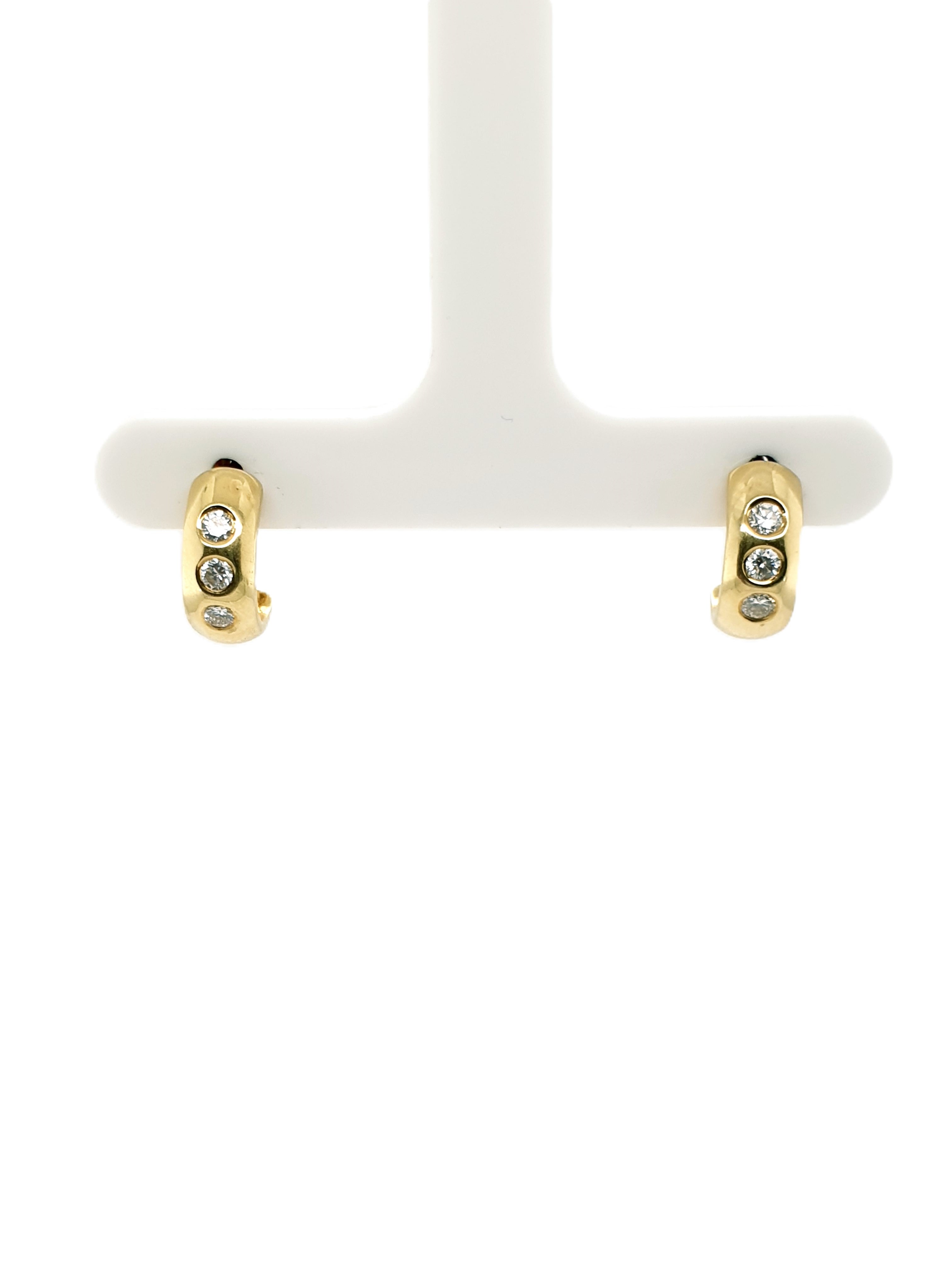 Brillant Gold Ohrringe 585/14kt Ohrstecker