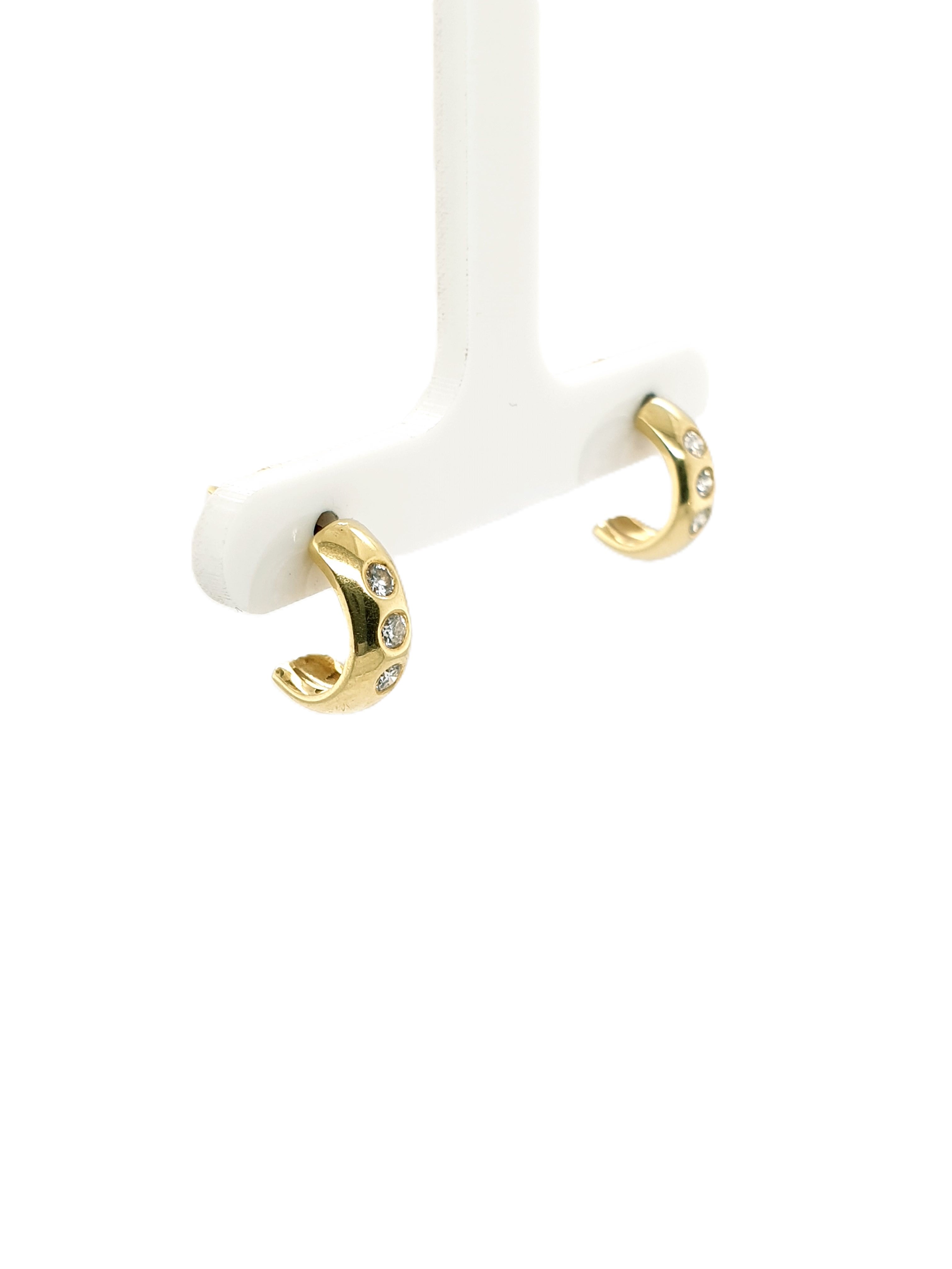 Brillant Gold Ohrringe 585/14kt Ohrstecker