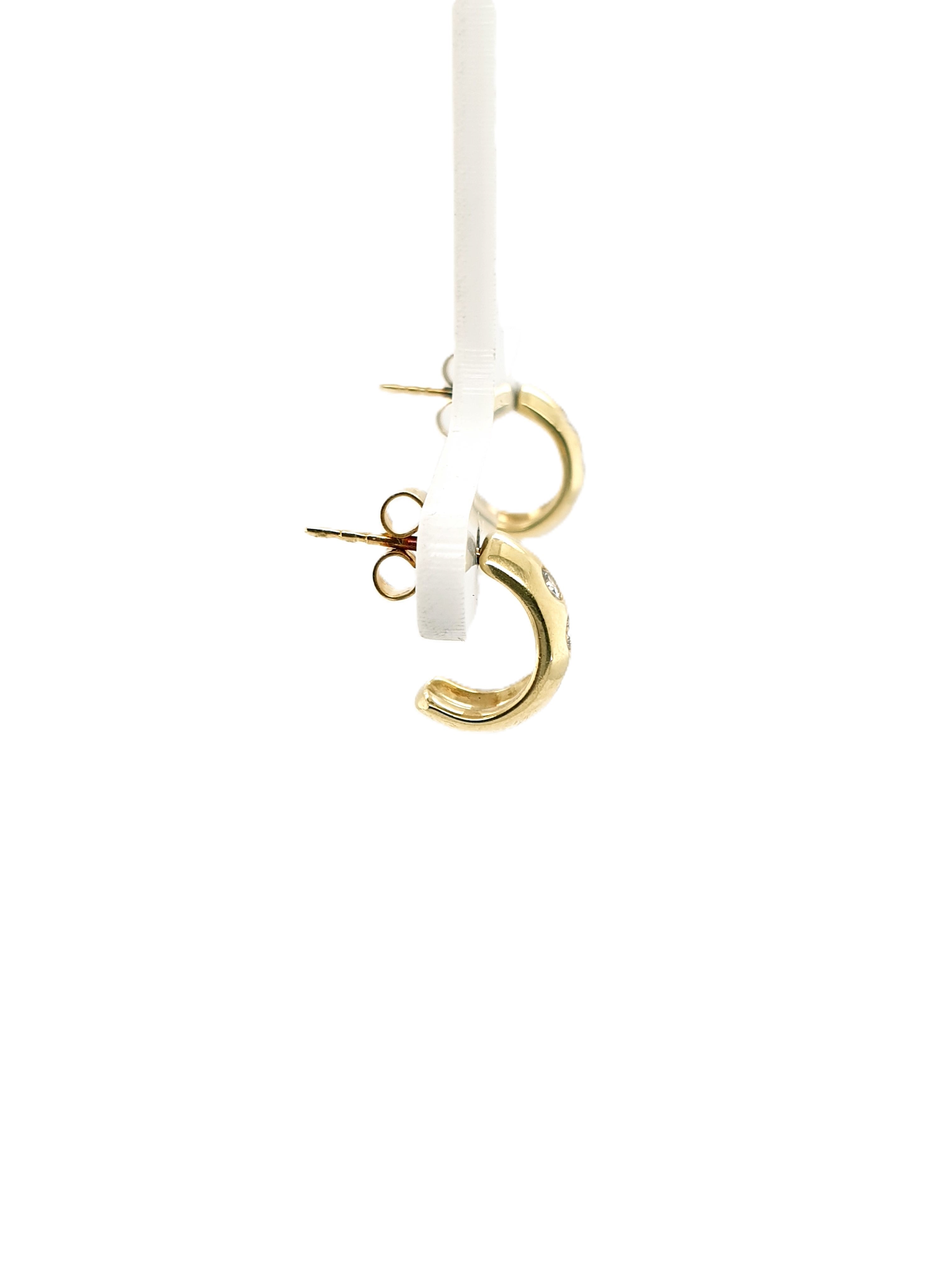 Brillant Gold Ohrringe 585/14kt Ohrstecker