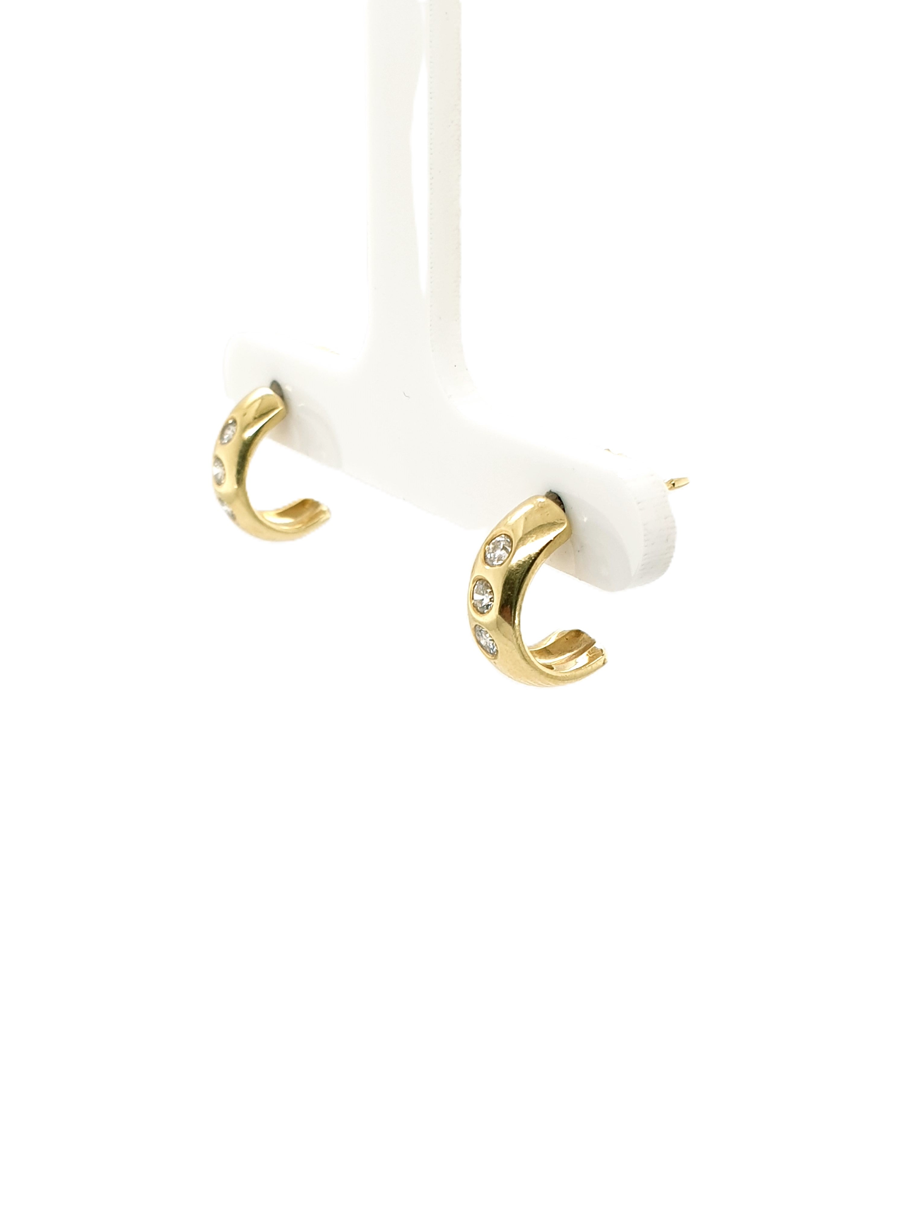 Brillant Gold Ohrringe 585/14kt Ohrstecker