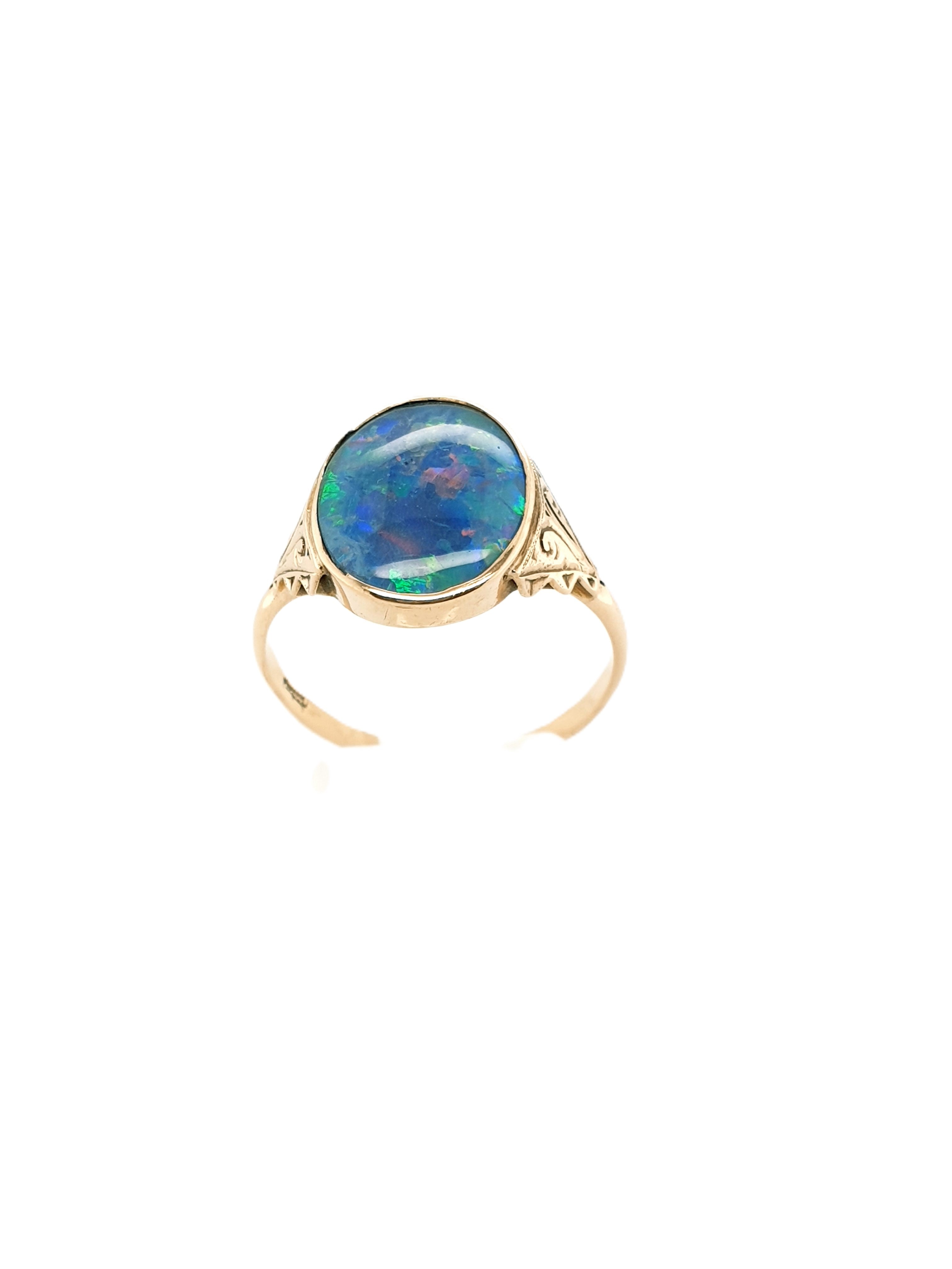 Gold Ring 585/14kt Gr.57