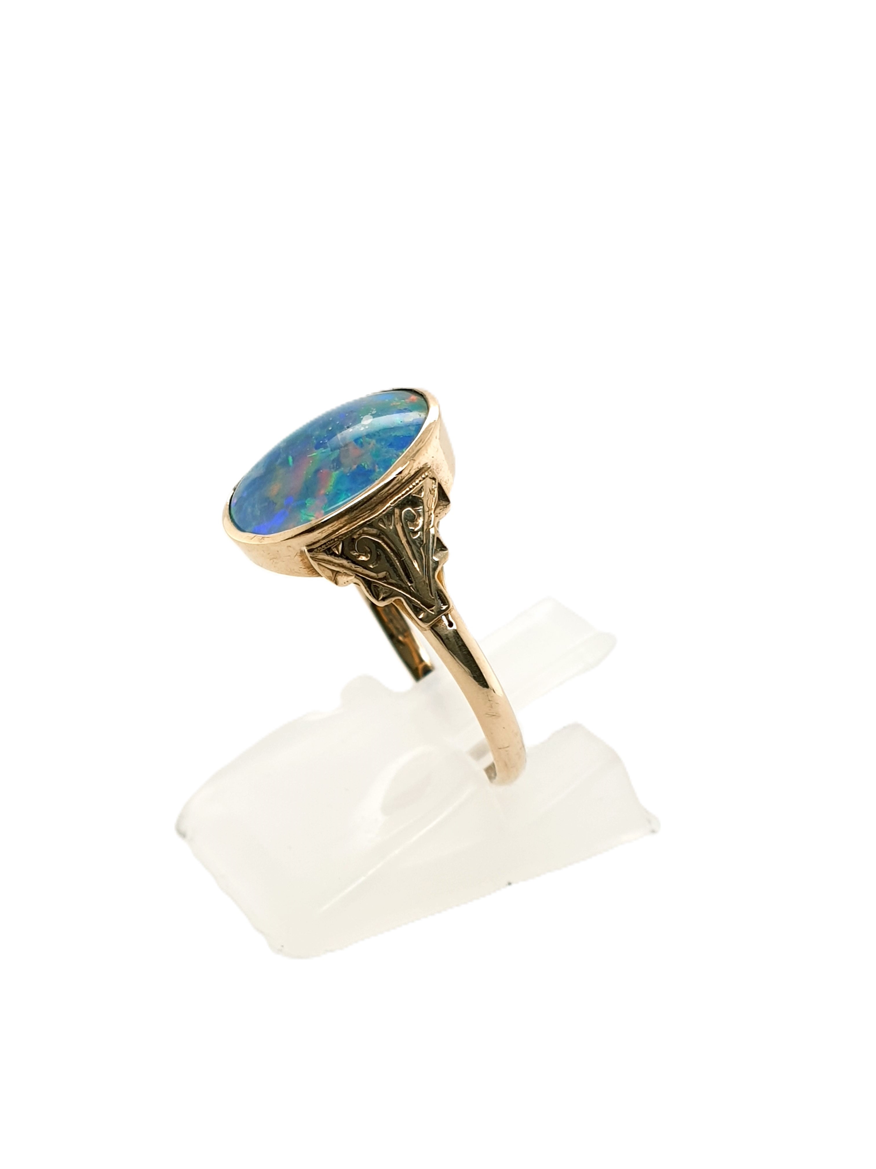 Gold Ring 585/14kt Gr.57