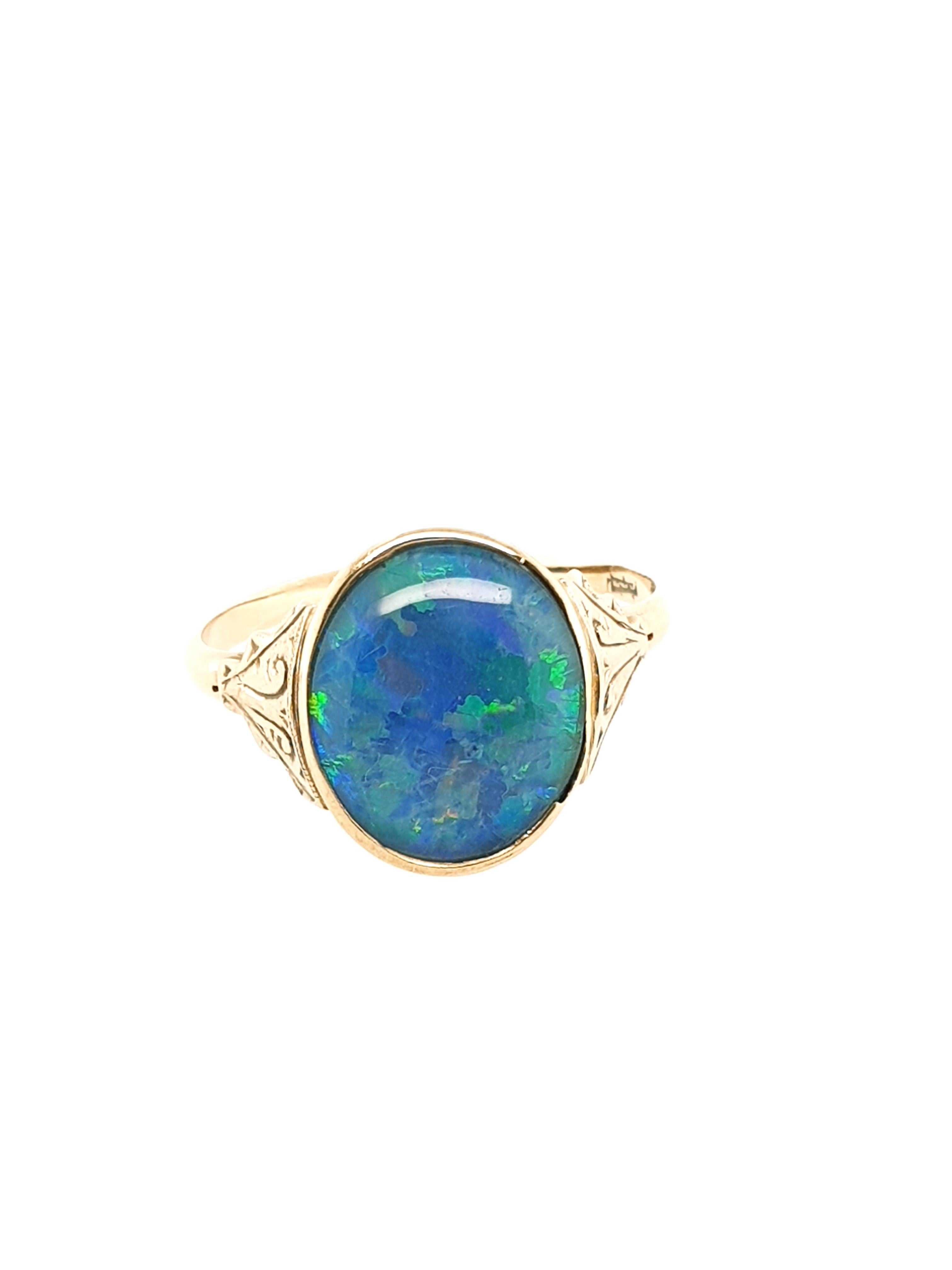Gold Ring 585/14kt Gr.57