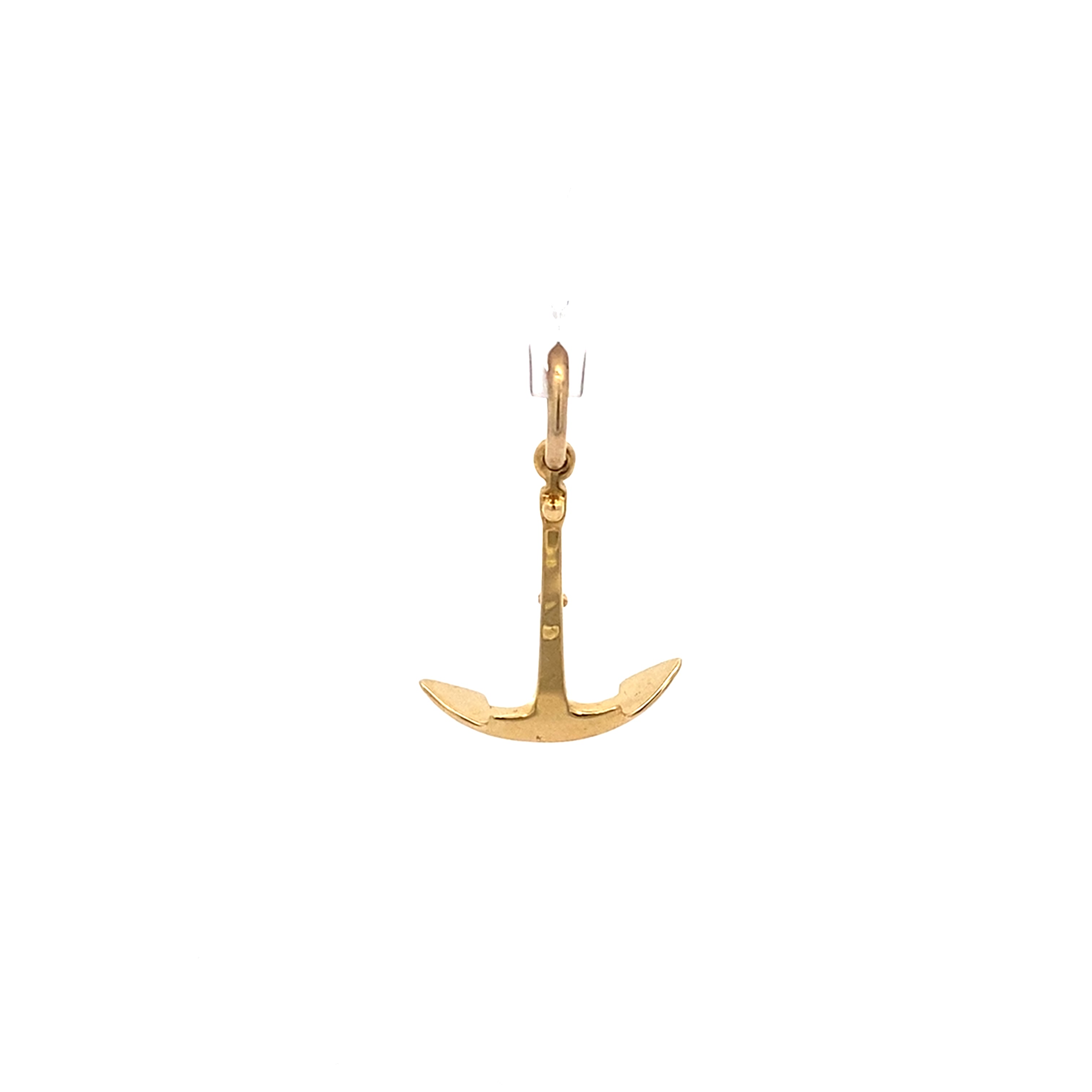 Schmuckanhänger Anker Gelbgold 750