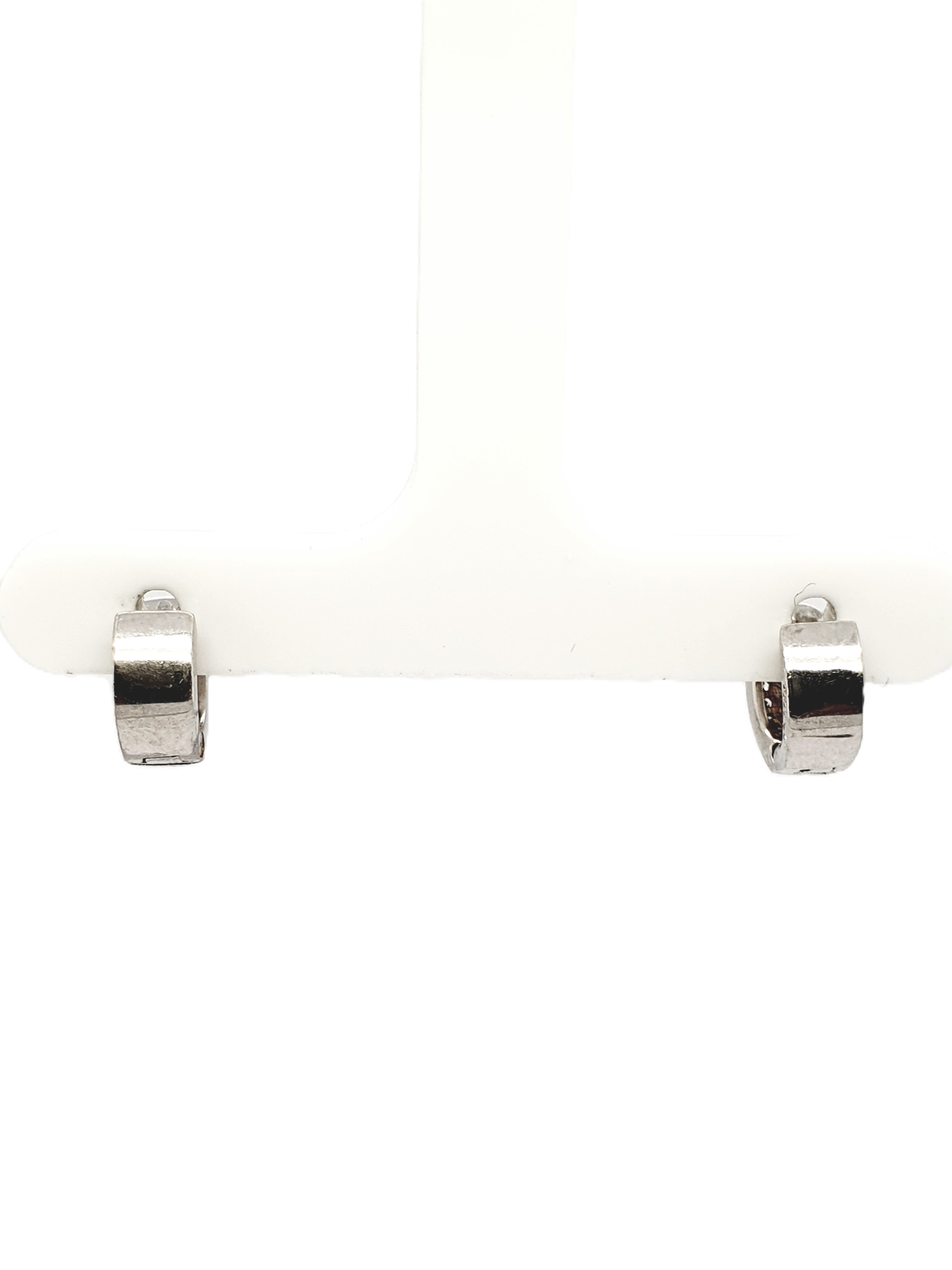 Sterling Silber mini Creolen