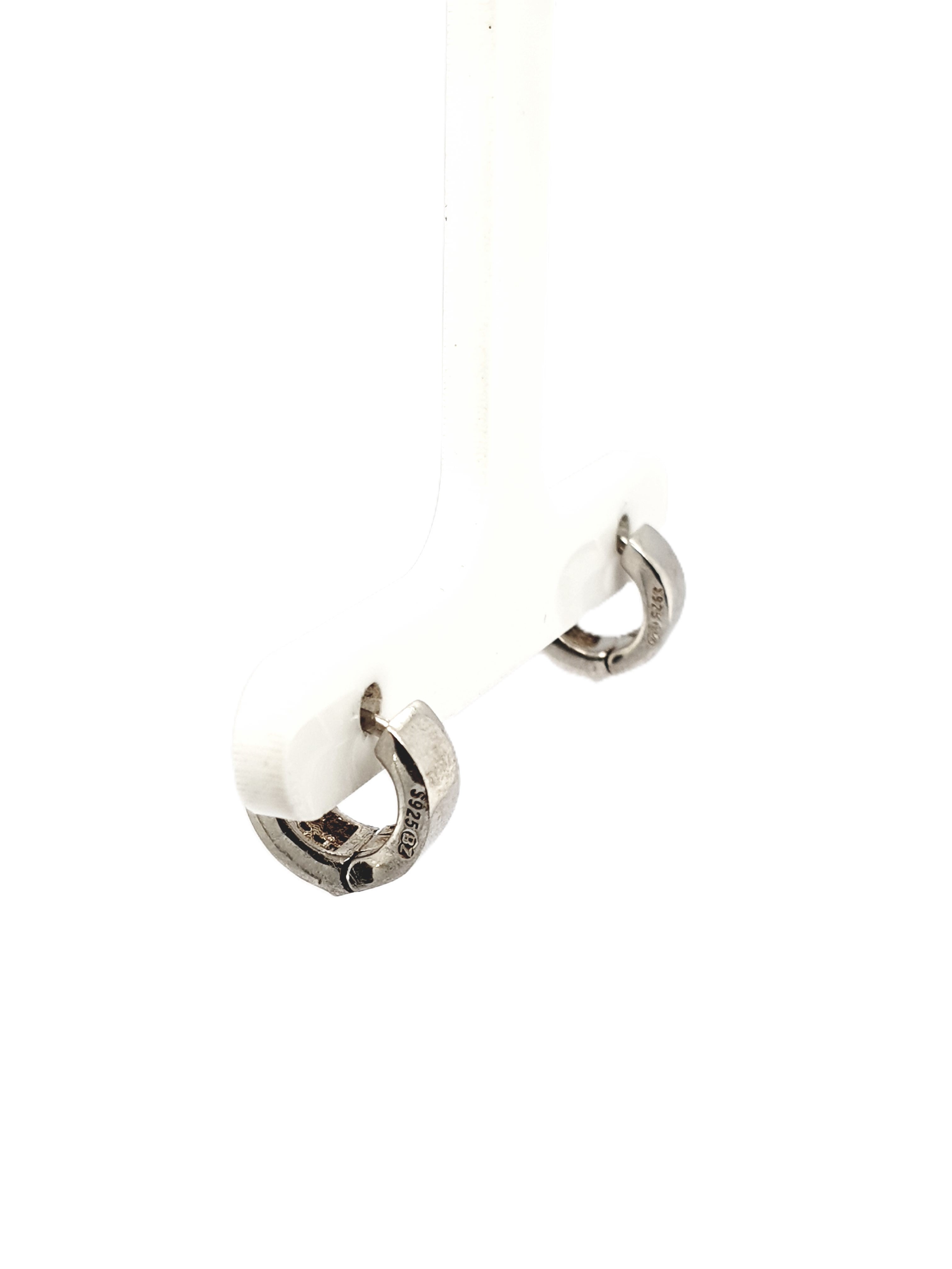 Sterling Silber mini Creolen