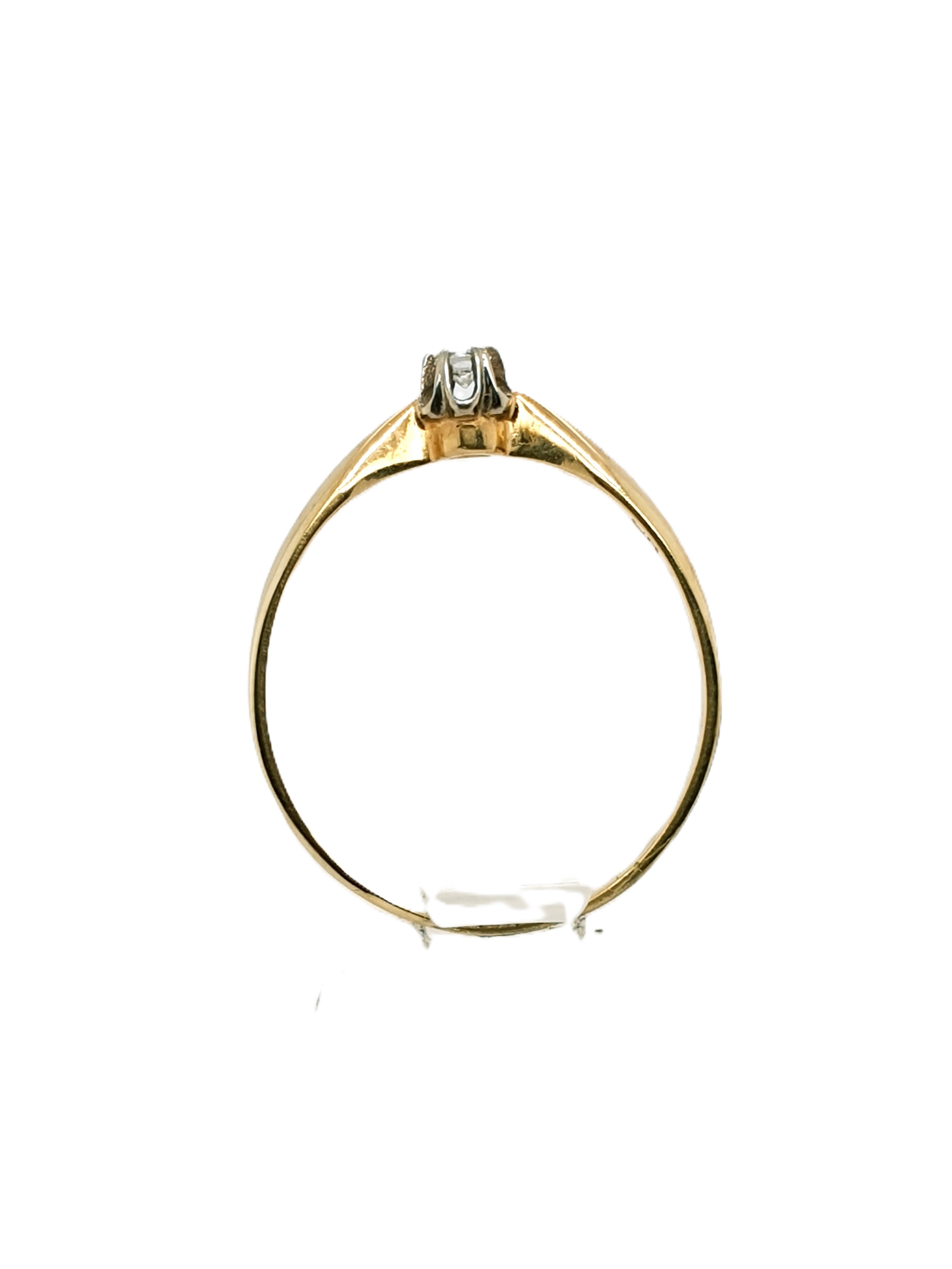 Brillant Gold Ring 585/14kt Gr.58