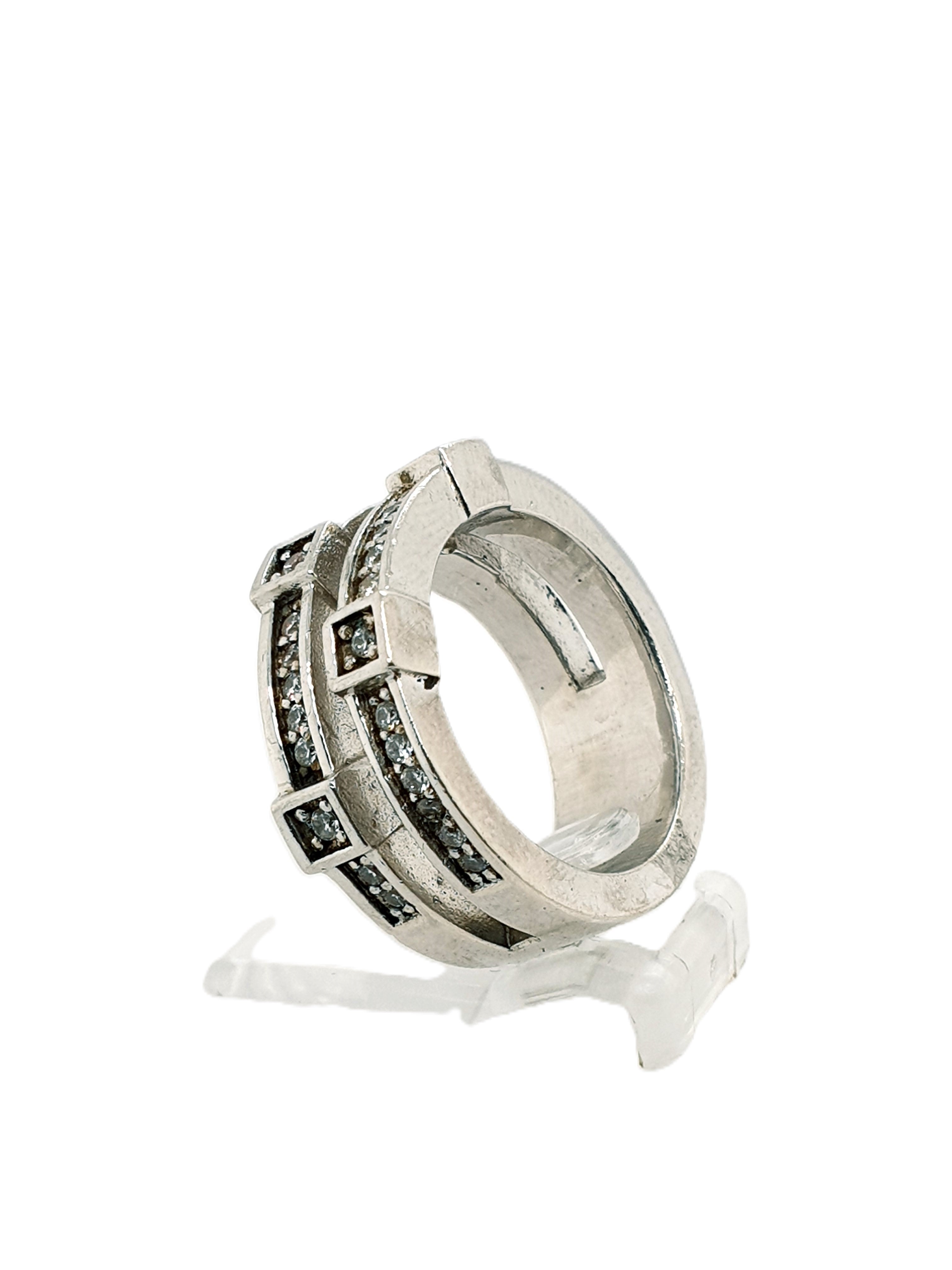 JETTE JOOP Sterling Silber Ring Gr.53