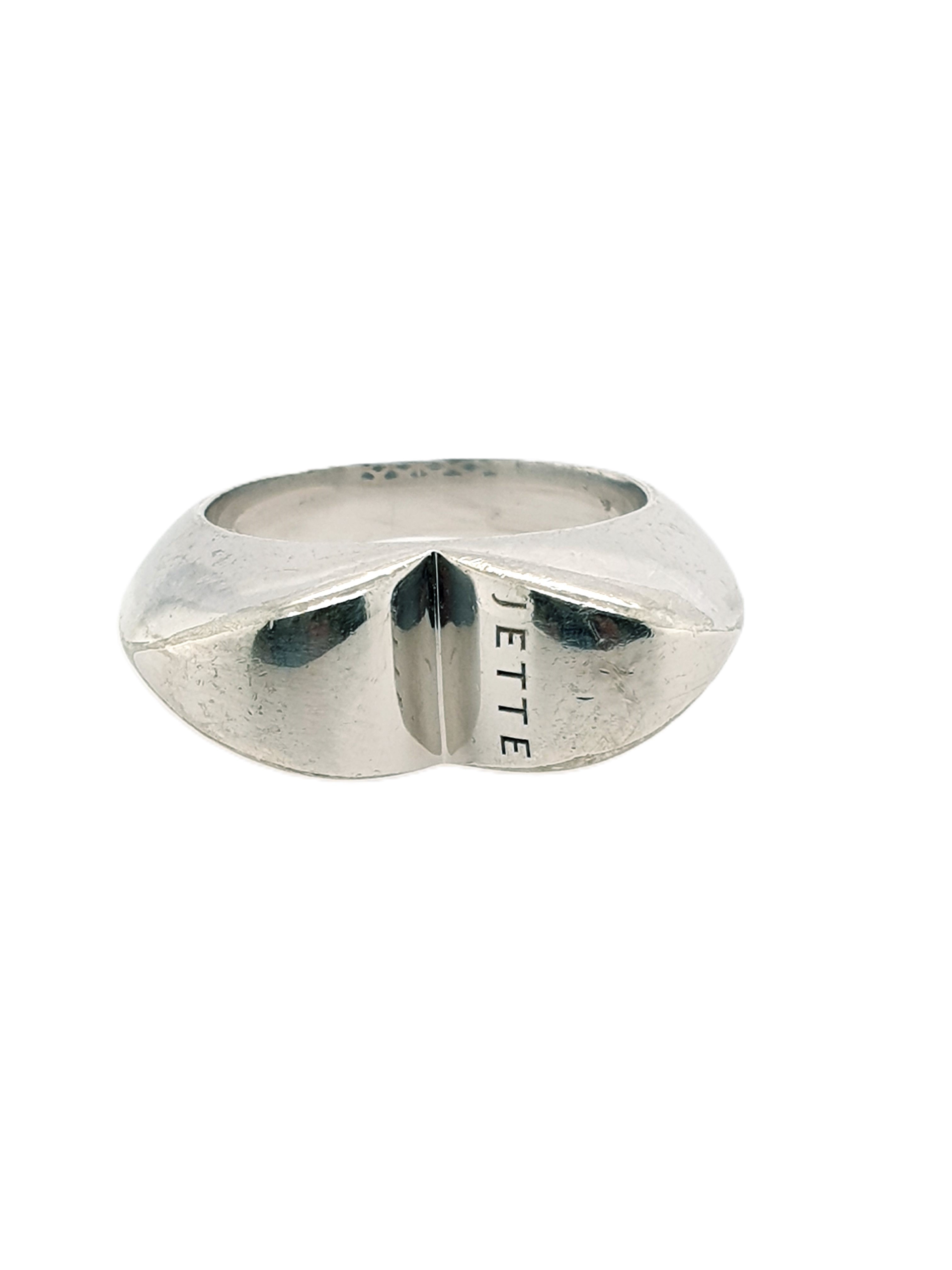 JETTE JOOP Silberring Gr.55 Herzform
