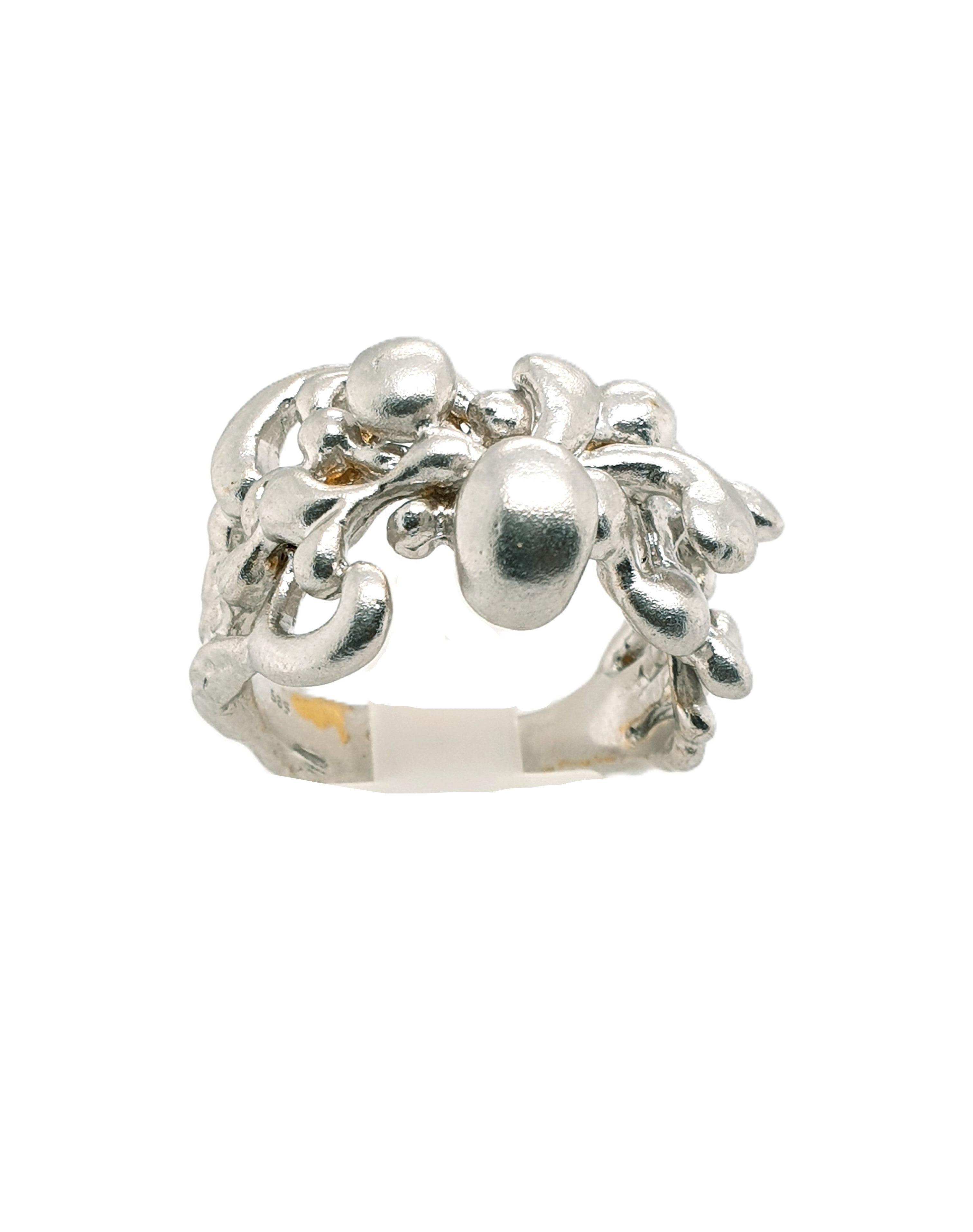 Weißgold Ring 585/14kt Gr.53