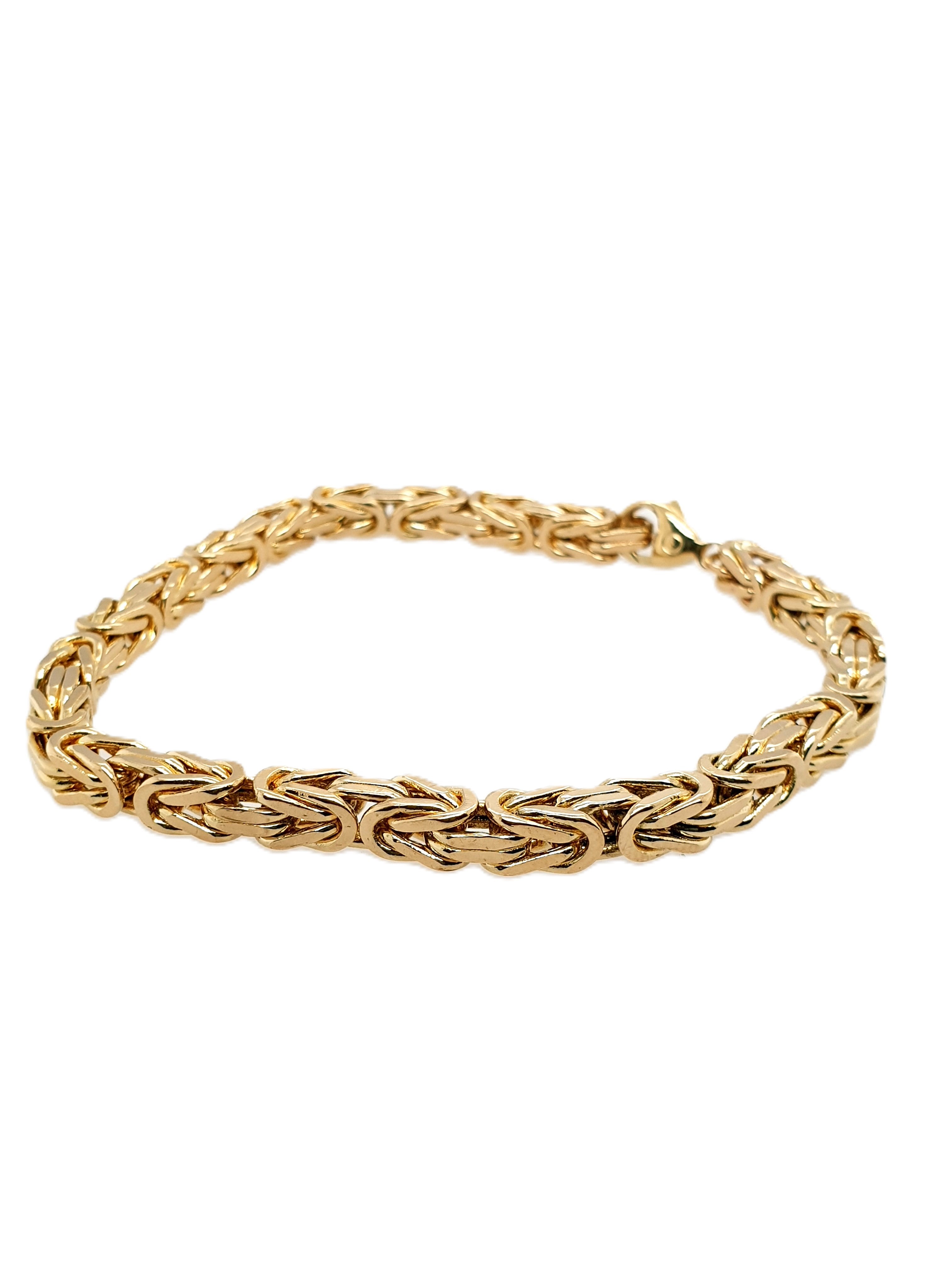 Königsarmband 585/14kt 21cm