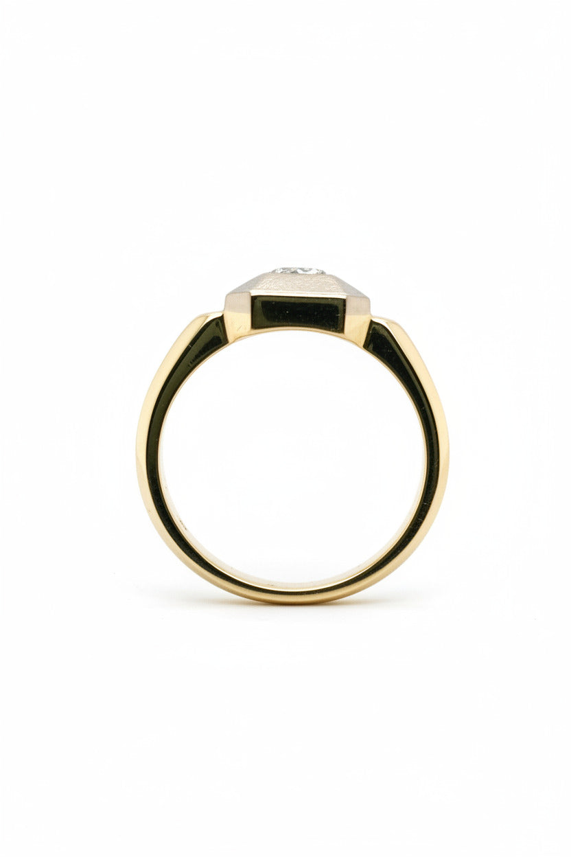 Brillant Gold Ring 585/14kt Gr.57 ca. 0,25ct
