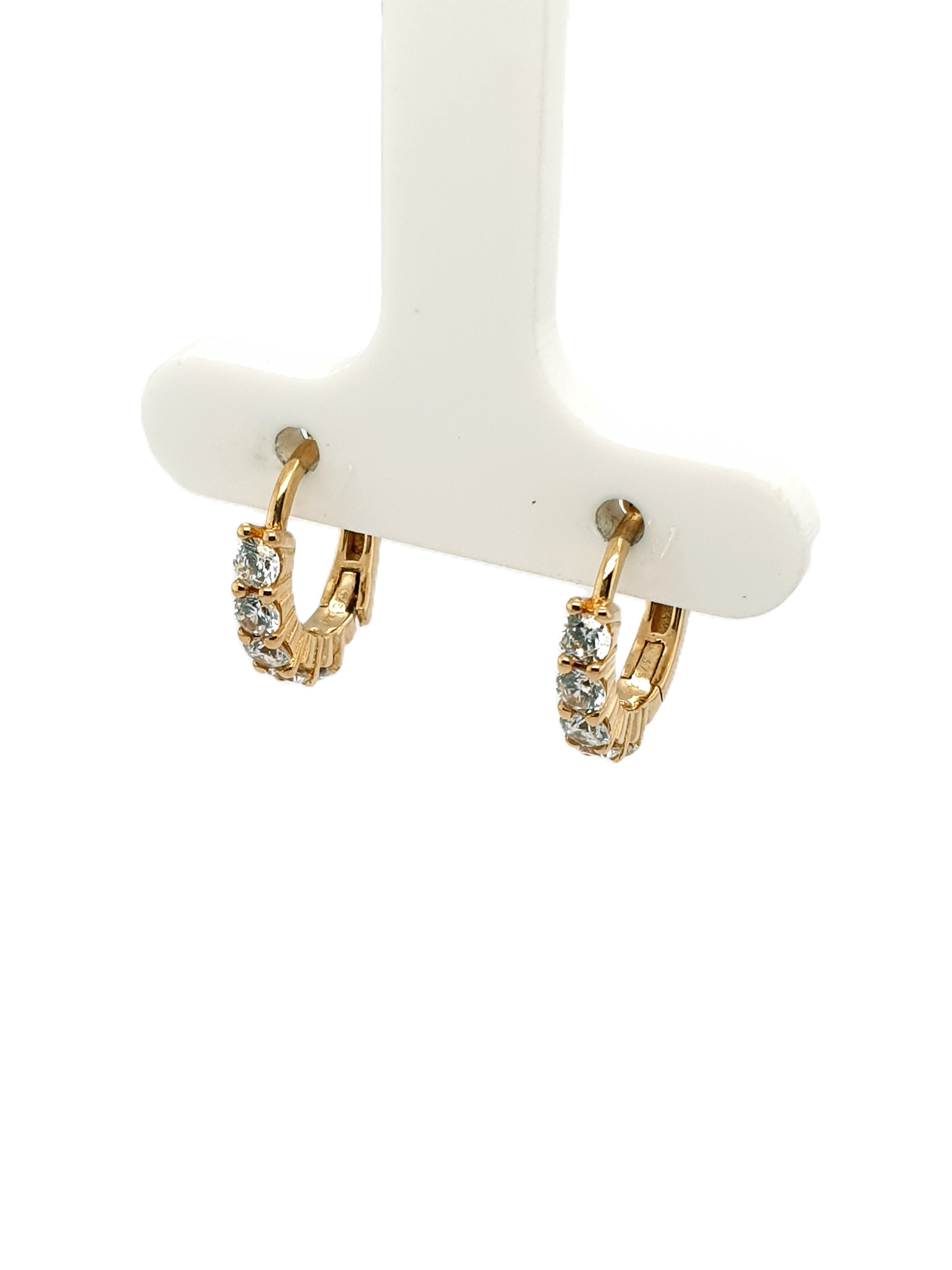 Mini Gold Creolen 375/9kt