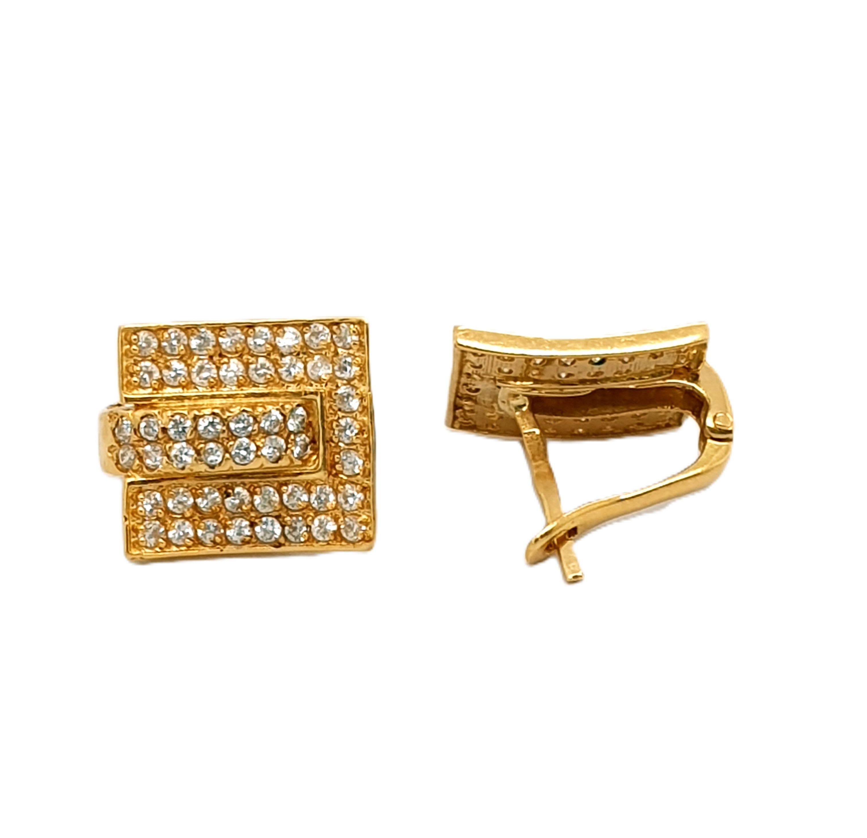 Gold Ohrringe 750/18kt