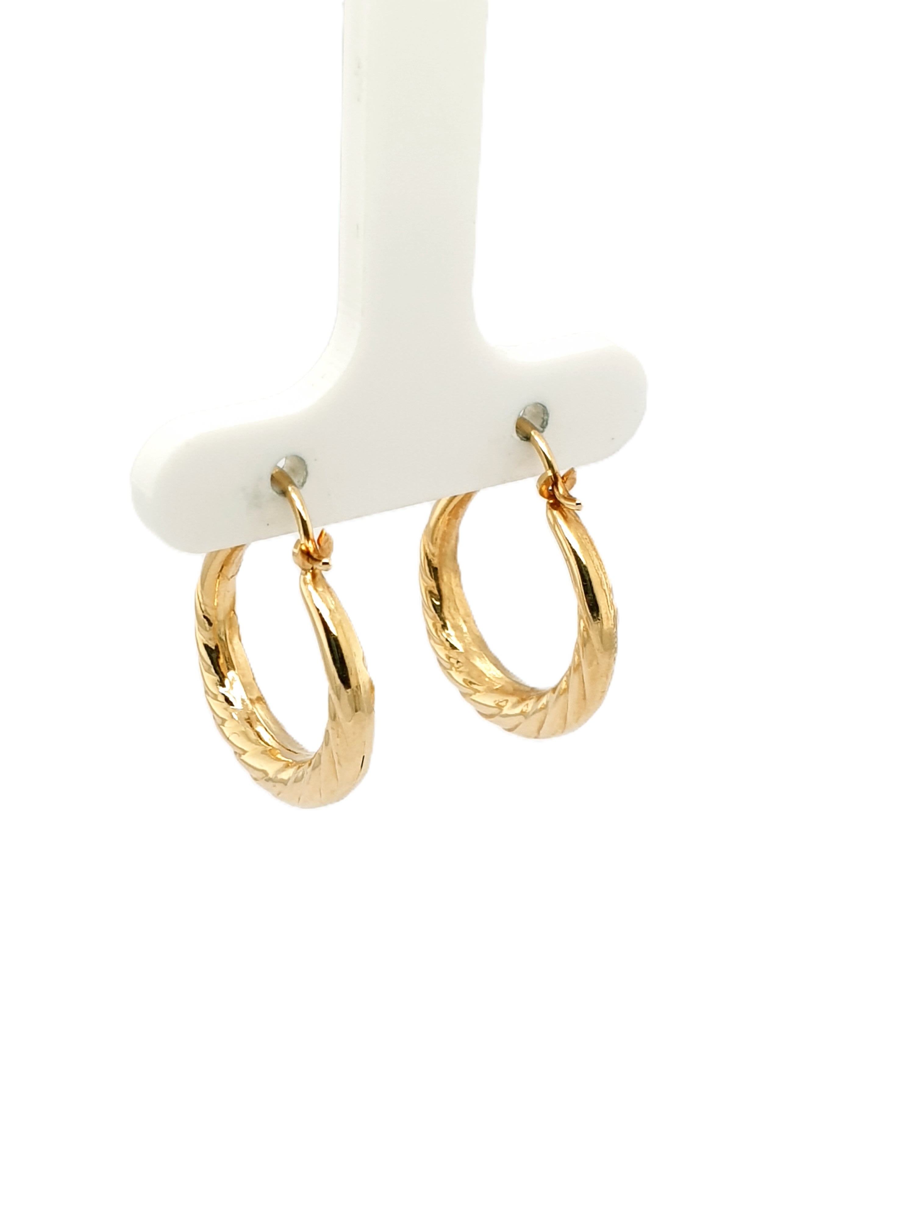 Gold Creolen 585/14kt