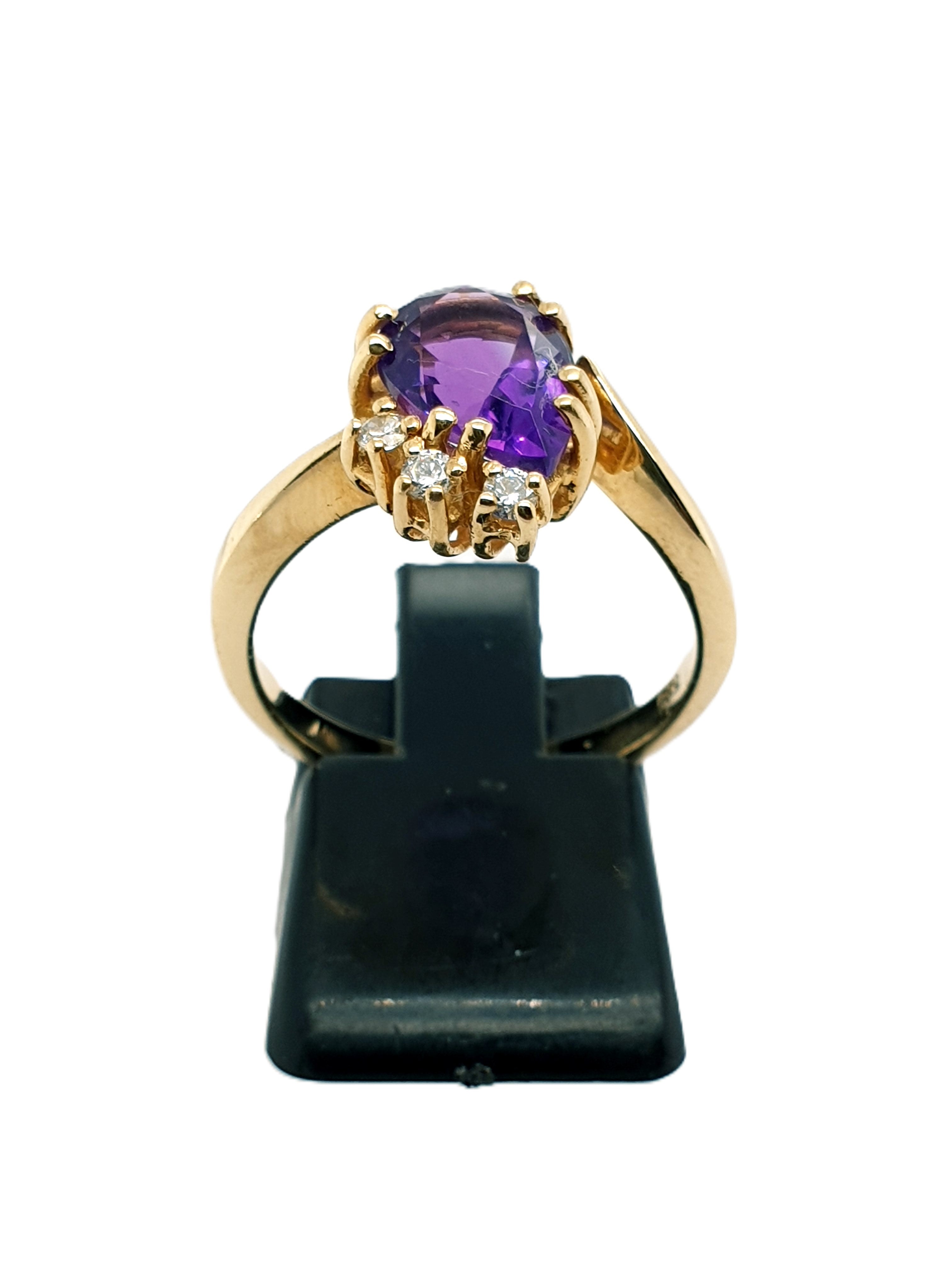 Gold Ring 585/14kt Gr.56