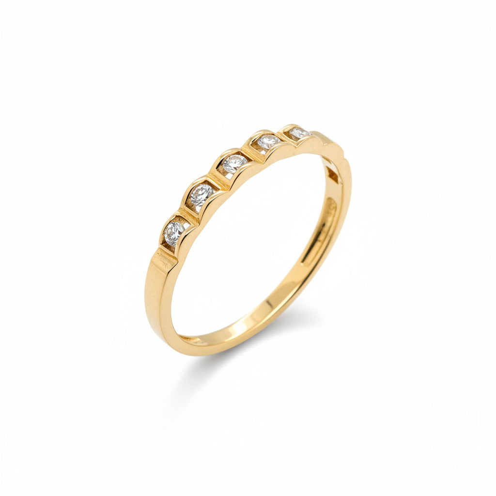 Brillant Gold Ring 750/18kt Gr.53
