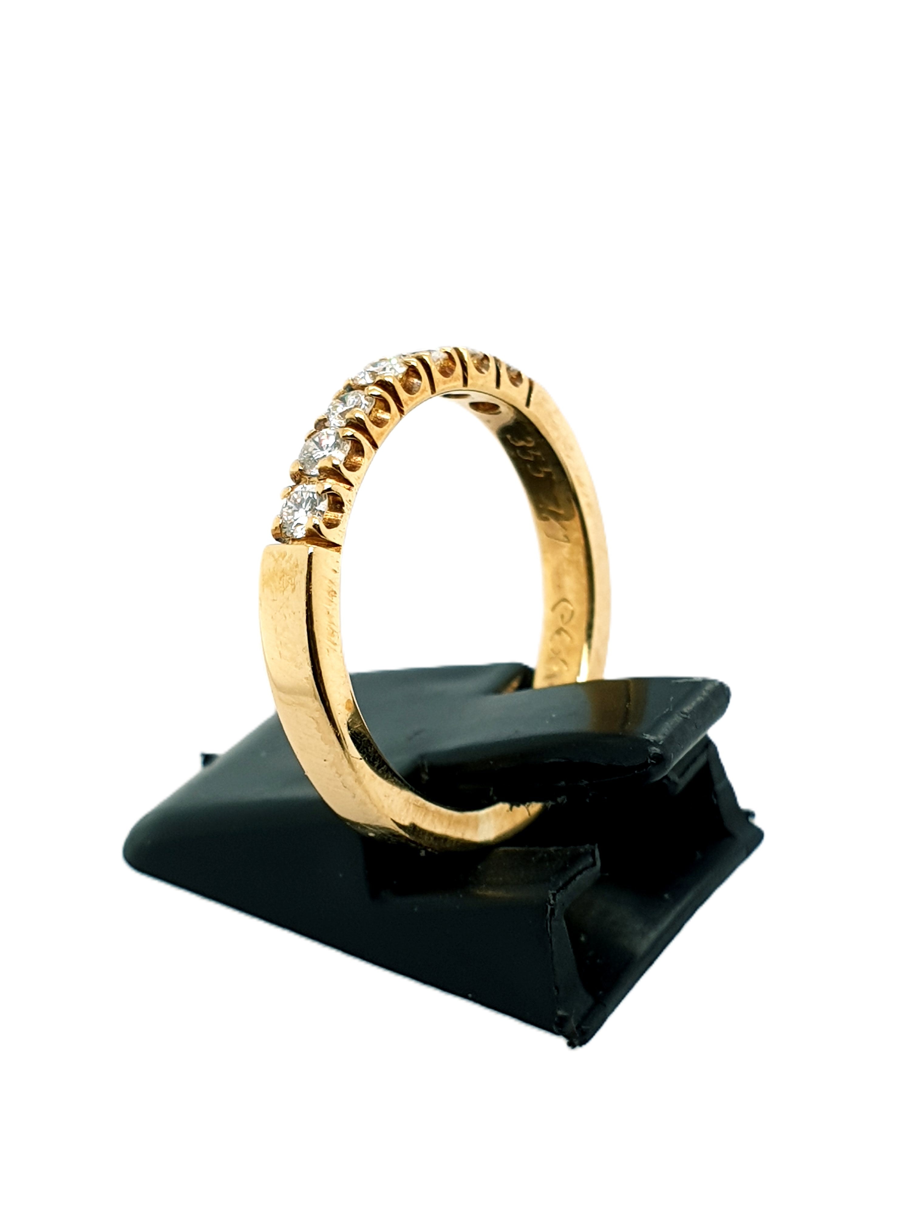 Brillant Gold Ring 750/18kt Gr.53